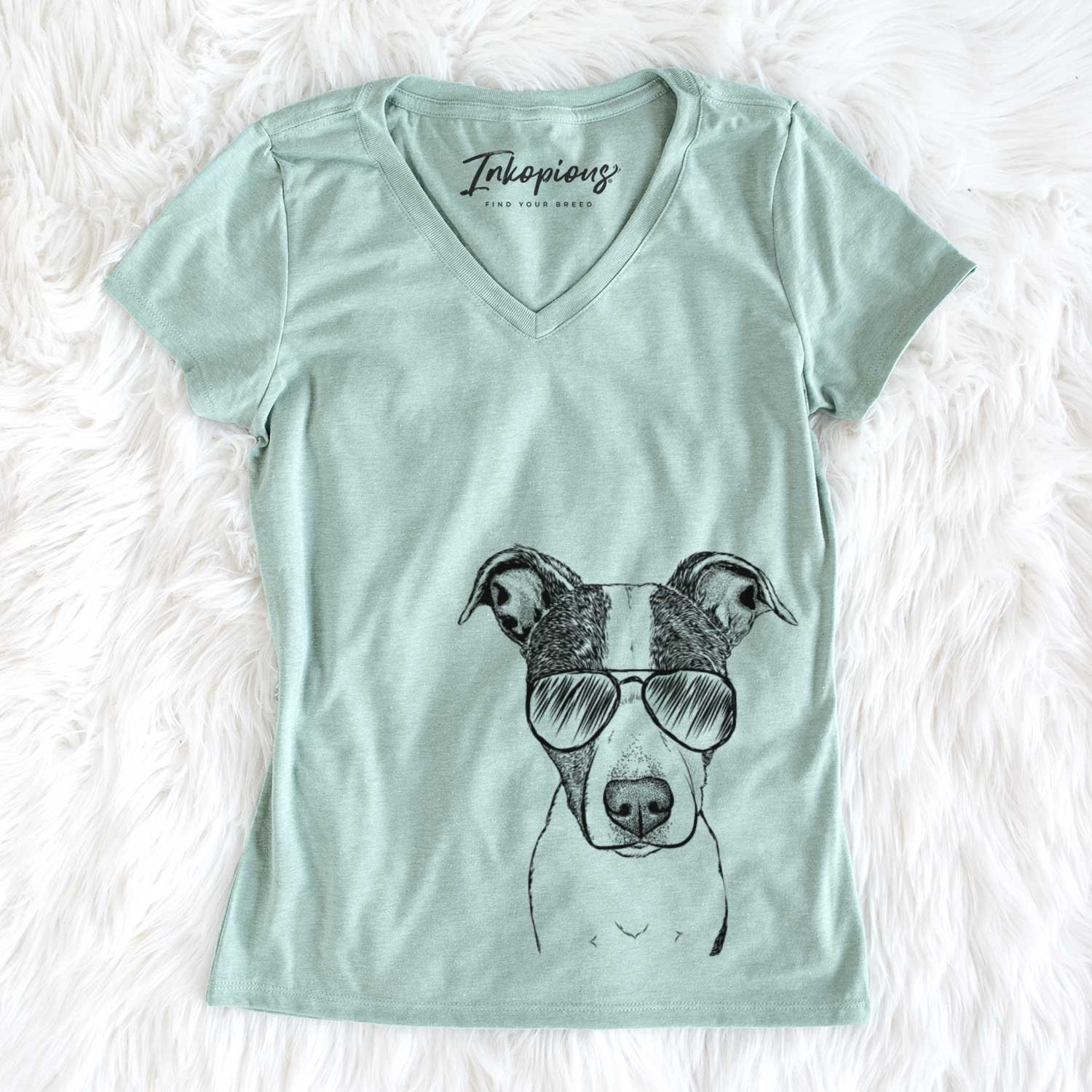 Aviator Roxy the Bo Jack - Women's V-neck Shirt