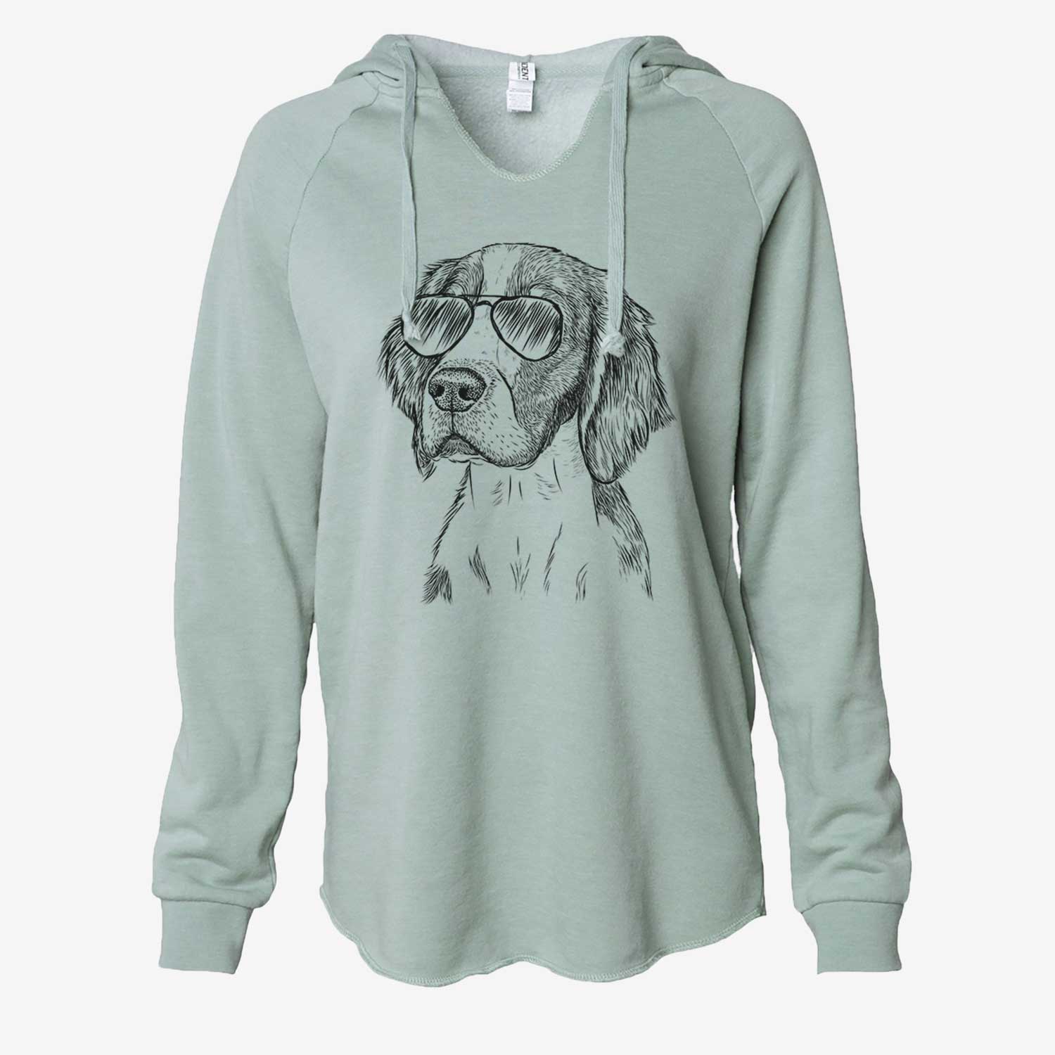 Roxy the Welsh Springer Spaniel - Cali Wave Hooded Sweatshirt