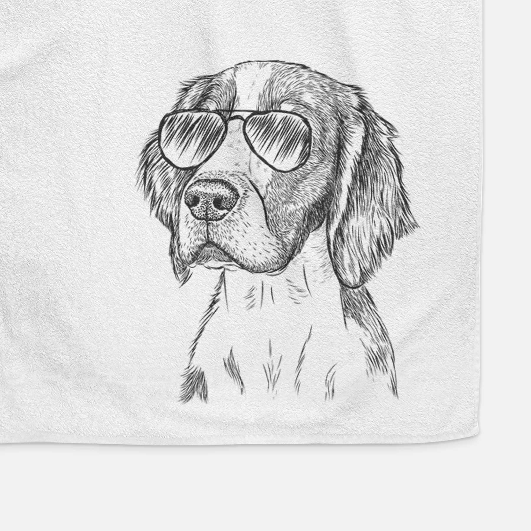 Roxy the Welsh Springer Spaniel Decorative Hand Towel