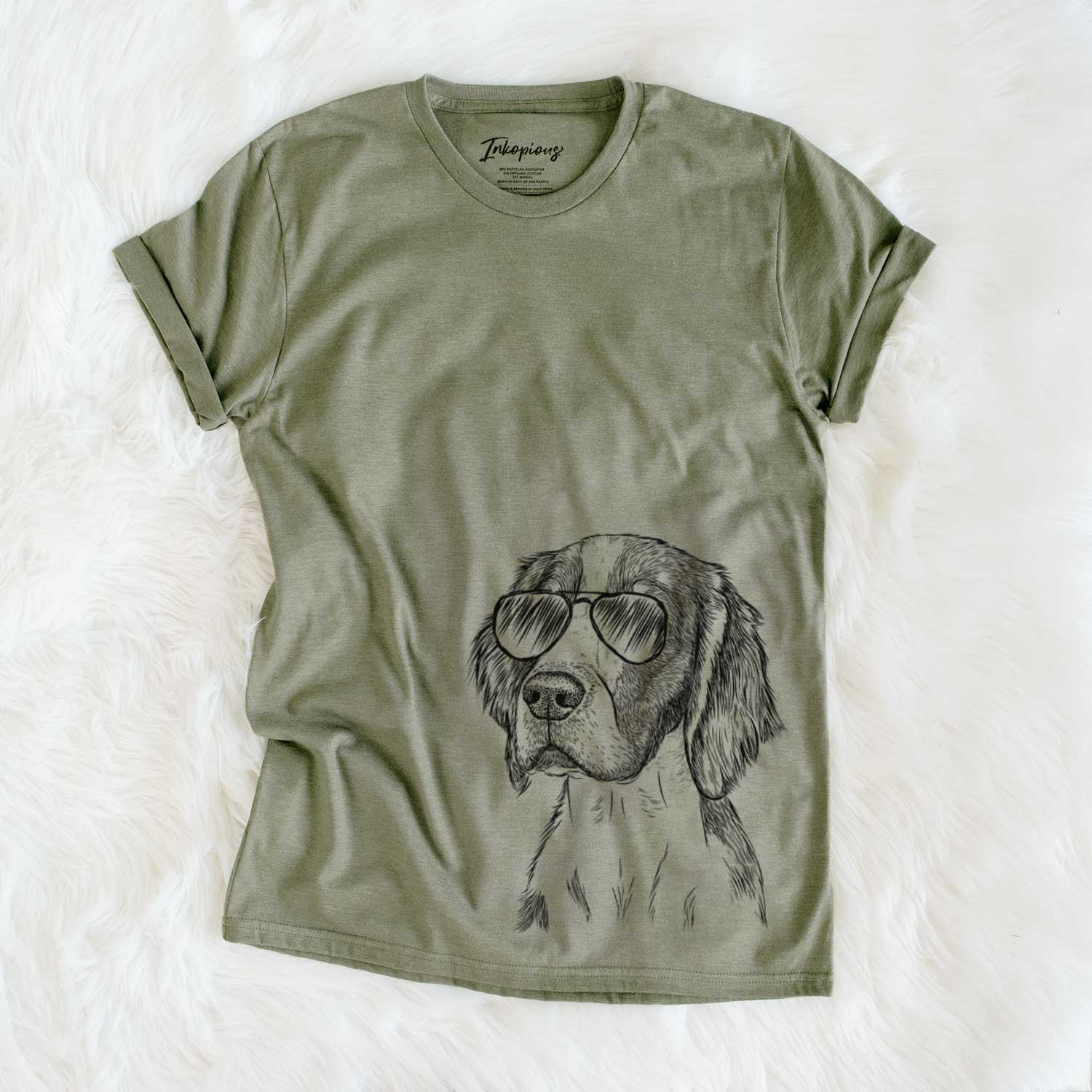 Aviator Roxy the Welsh Springer Spaniel - Unisex Crewneck