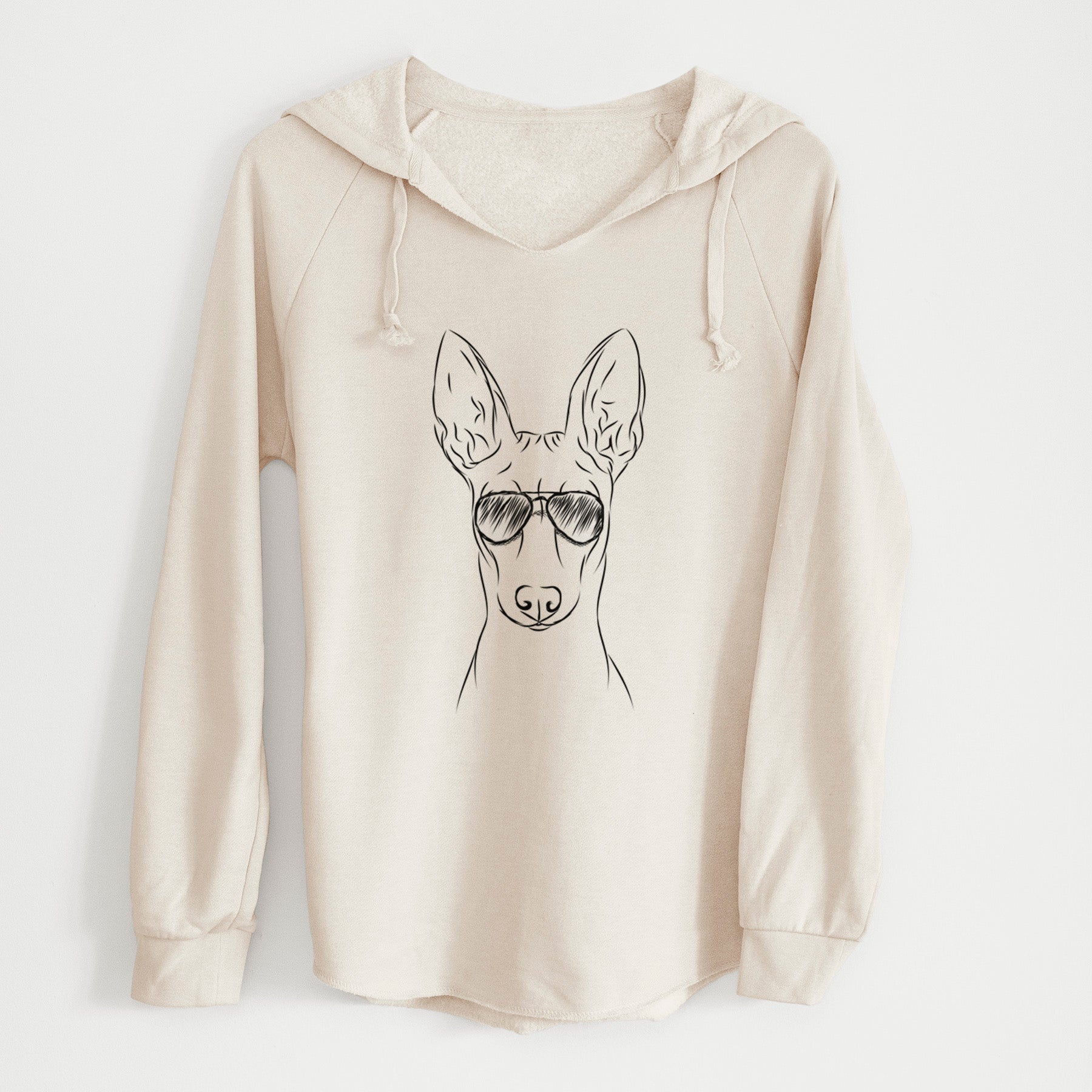 Aviator Ruadh the Pharaoh Hound - Cali Wave Hooded Sweatshirt