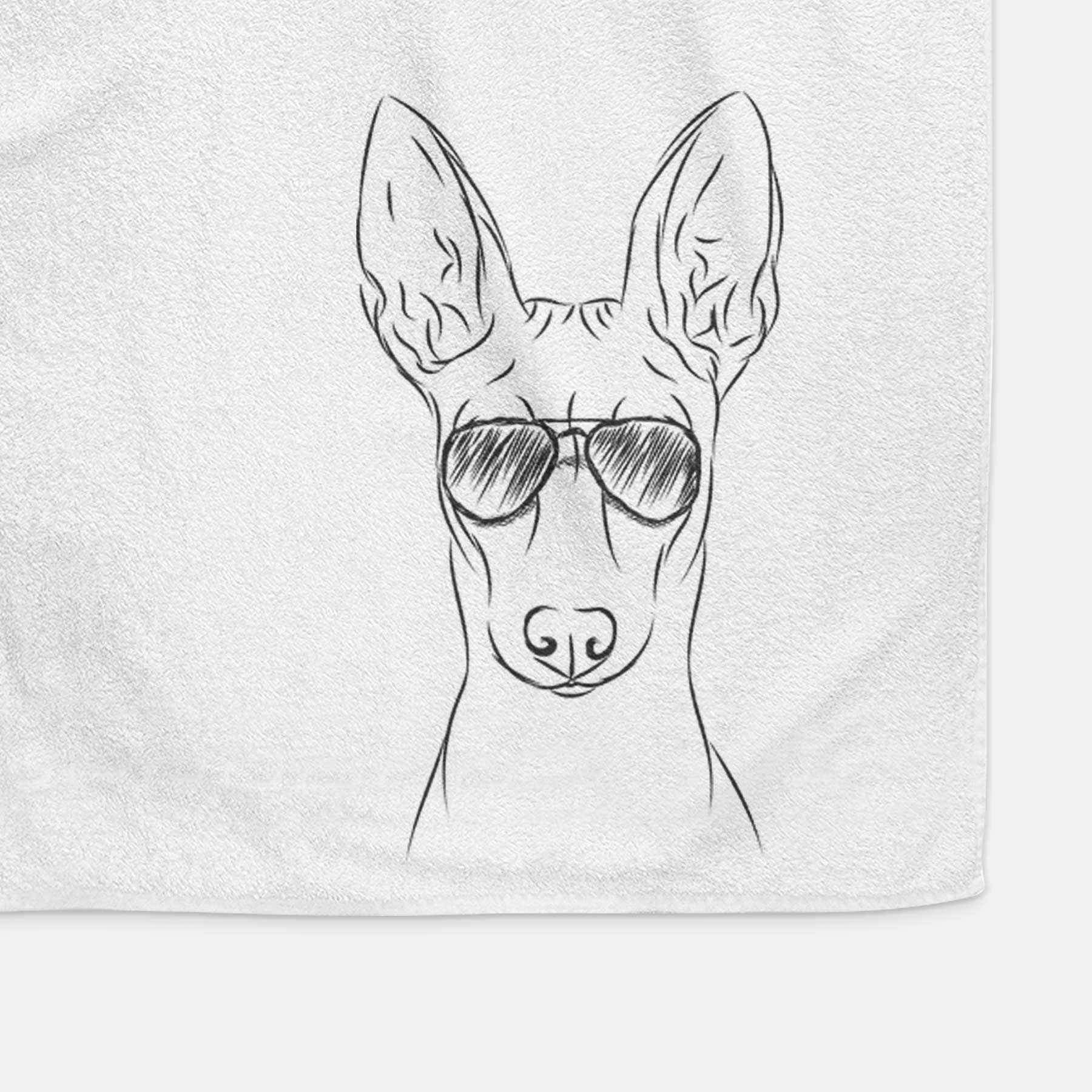 Ruadh the Pharaoh Hound Decorative Hand Towel