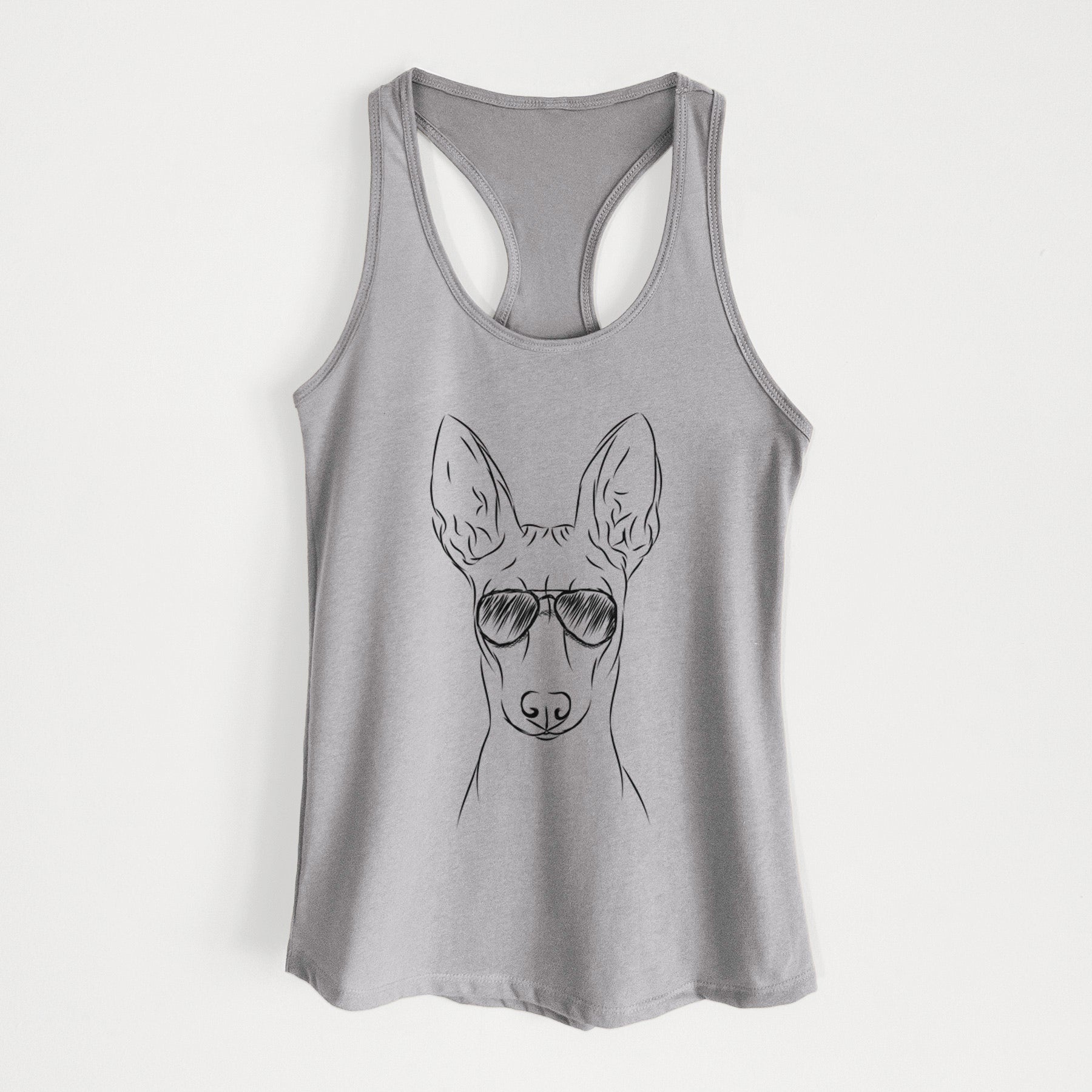 Ruadh the Pharaoh Hound - Women's Racerback Tanktop