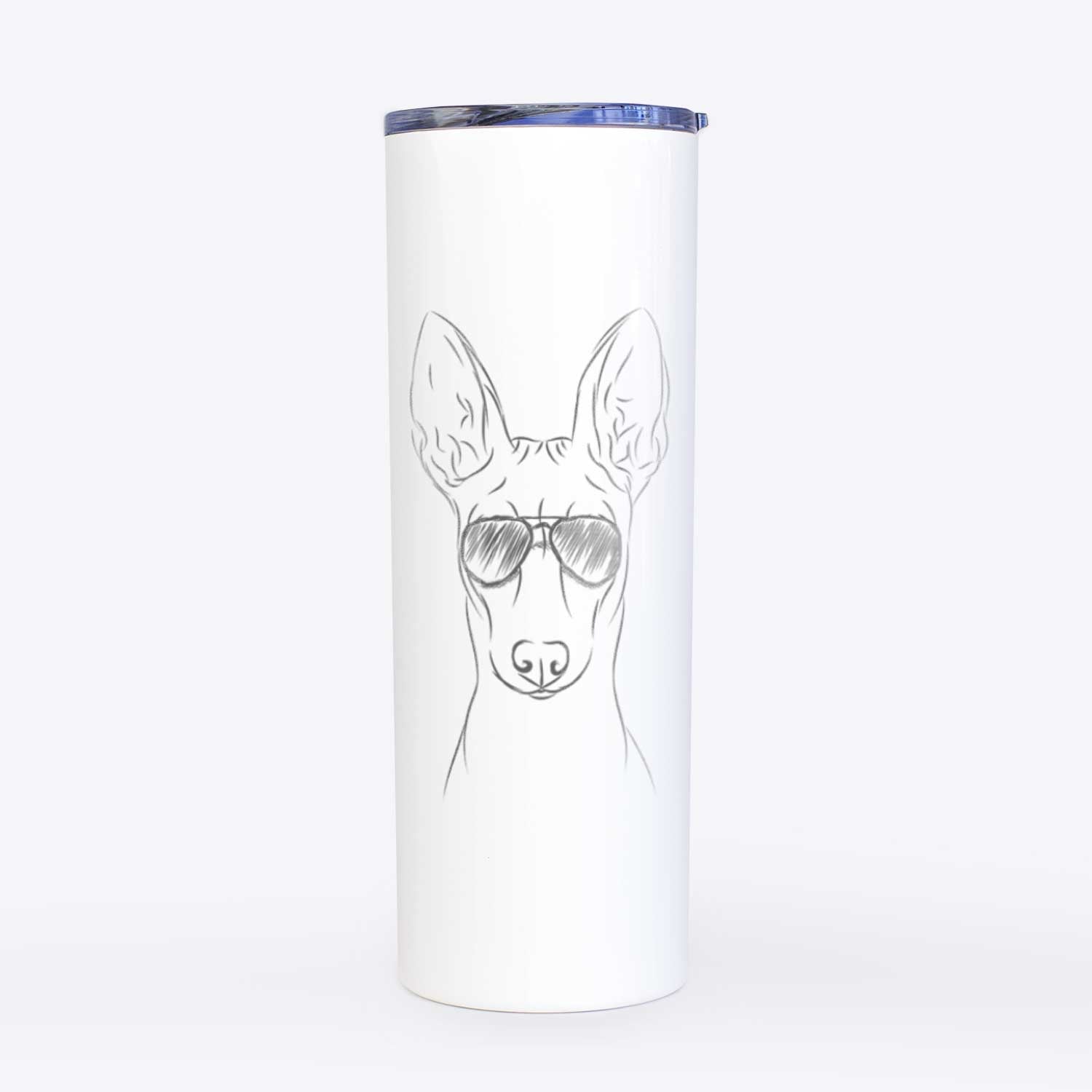 Ruadh the Pharaoh Hound - 20oz Skinny Tumbler