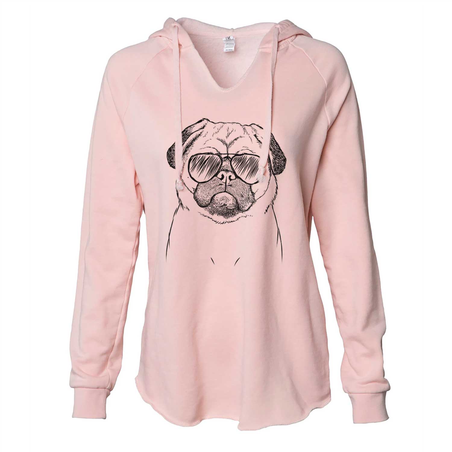 Ruby the Pug - Cali Wave Hooded Sweatshirt