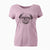 Aviator Ruby the Pug - Women's V-neck Shirt