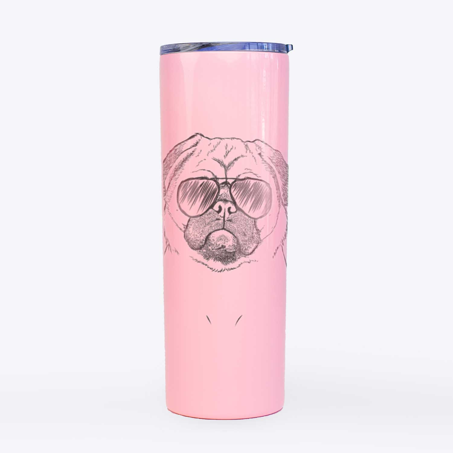 Ruby the Pug - 20oz Skinny Tumbler