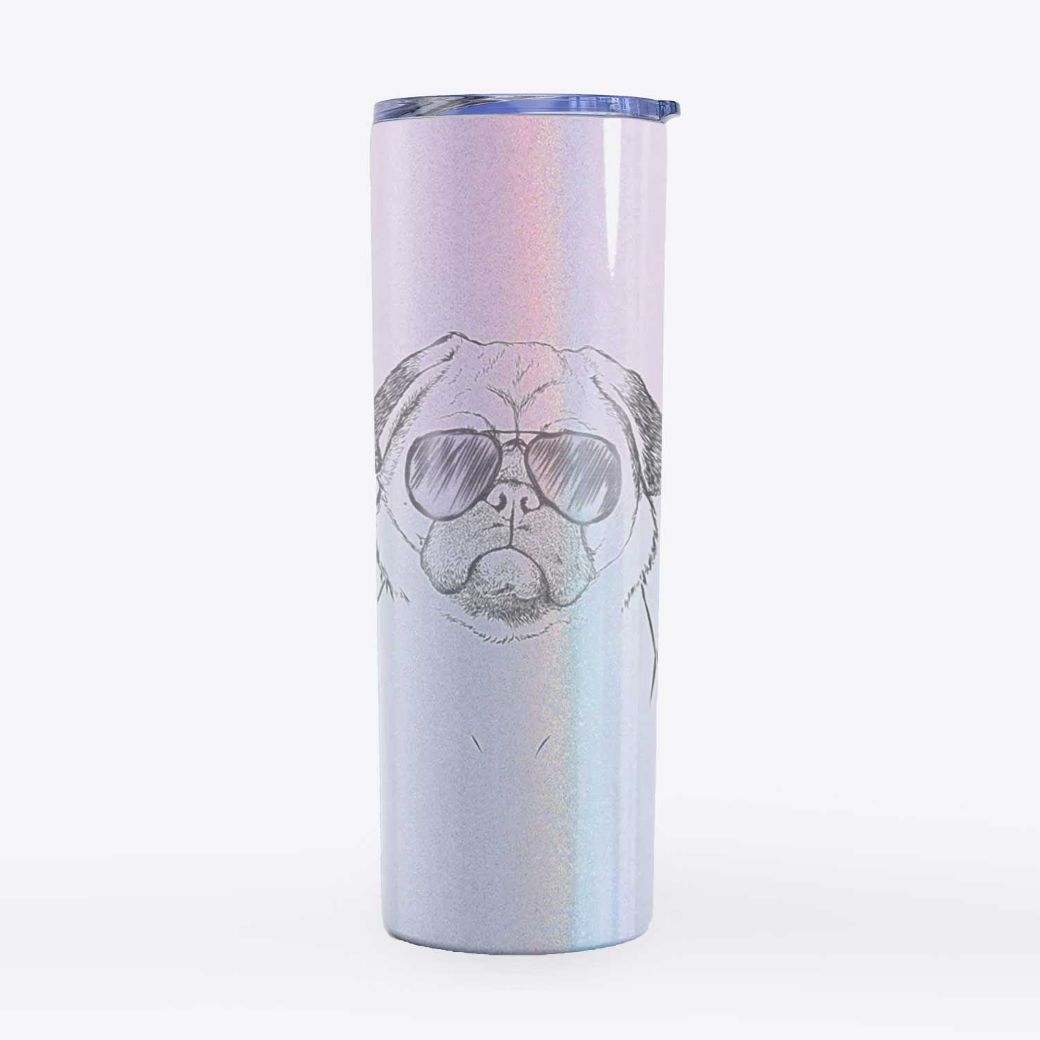 Ruby the Pug - 20oz Skinny Tumbler