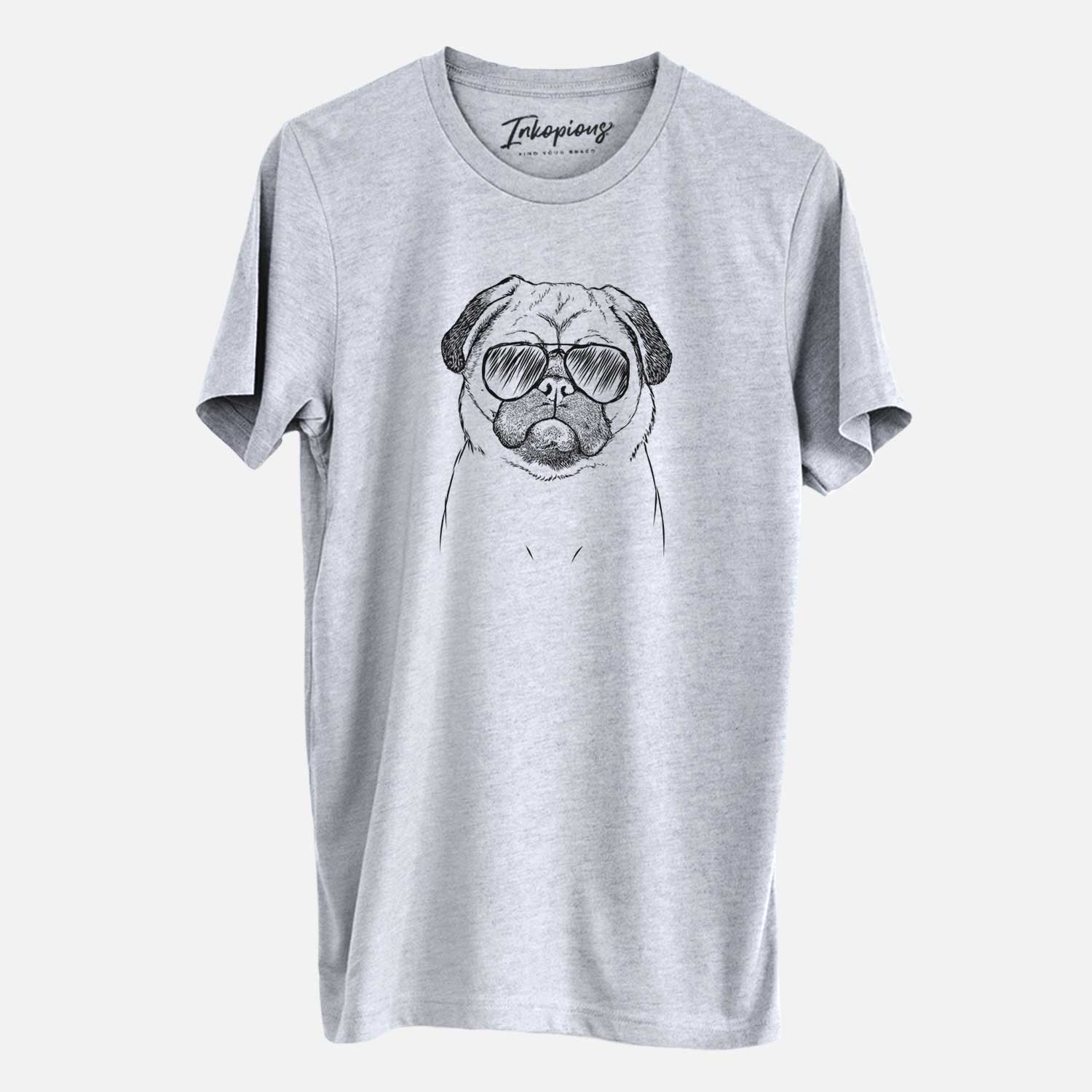 Aviator Ruby the Pug - Unisex Crewneck