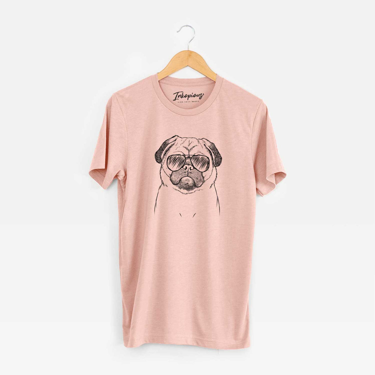 Aviator Ruby the Pug - Unisex Crewneck