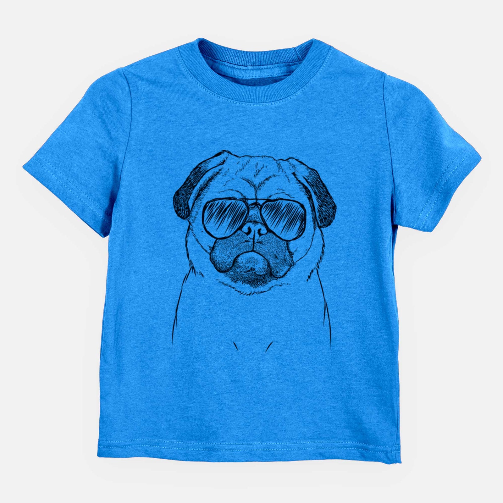 Aviator Ruby the Pug - Kids/Youth/Toddler Shirt