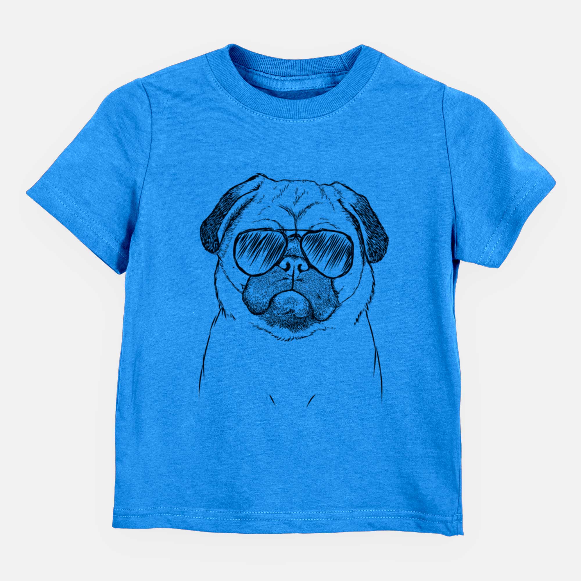 Aviator Ruby the Pug - Kids/Youth/Toddler Shirt