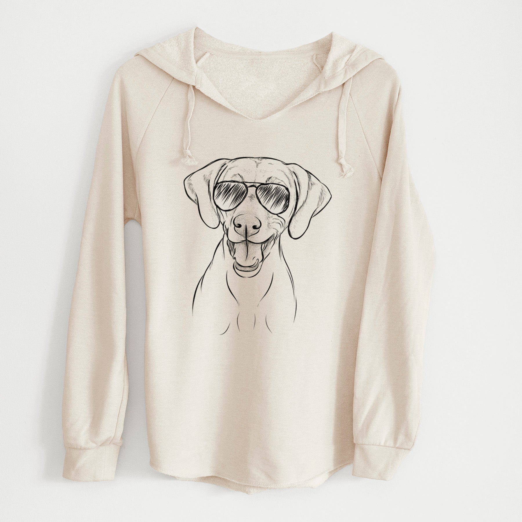 Aviator Ruby the Vizsla - Cali Wave Hooded Sweatshirt