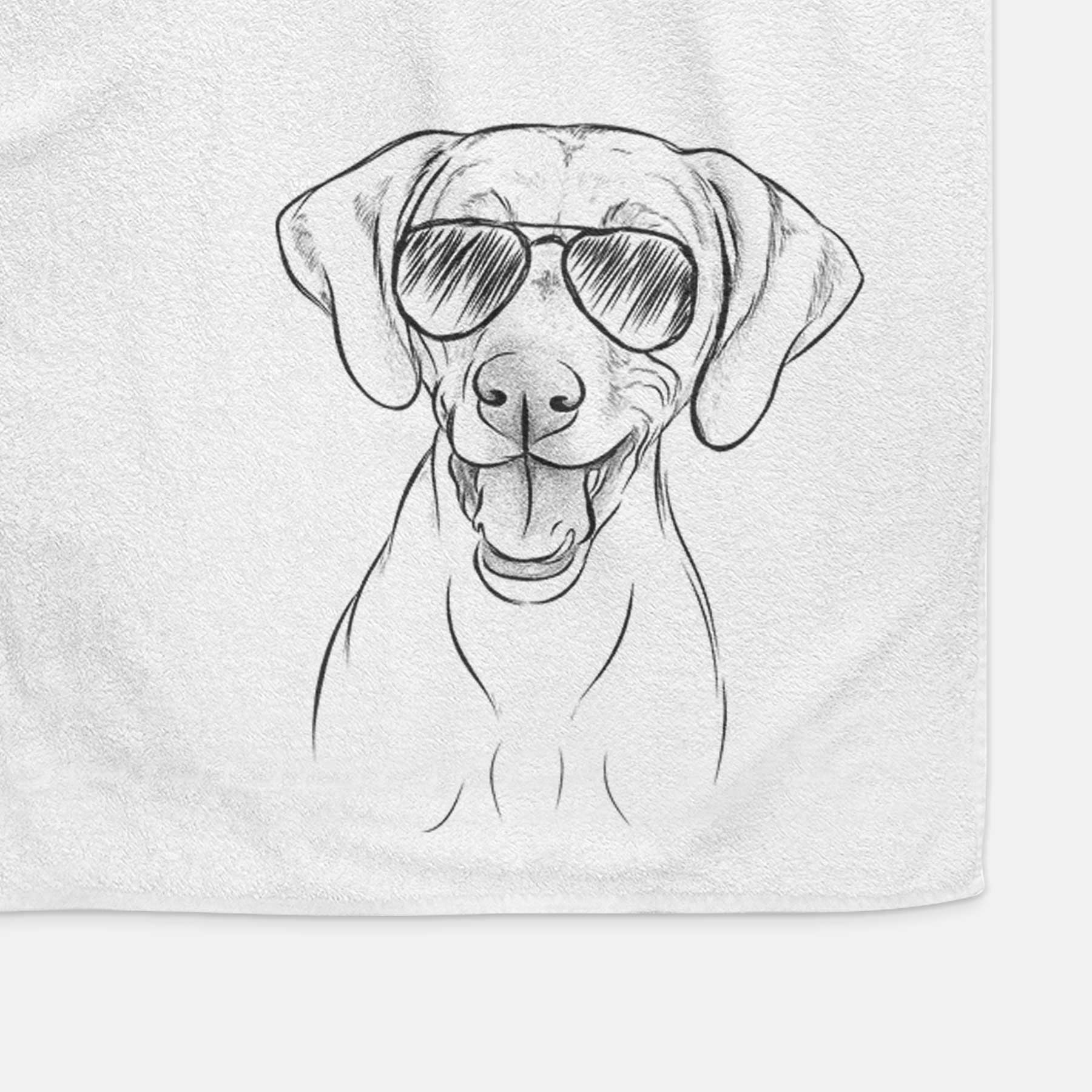 Ruby the Vizsla Decorative Hand Towel