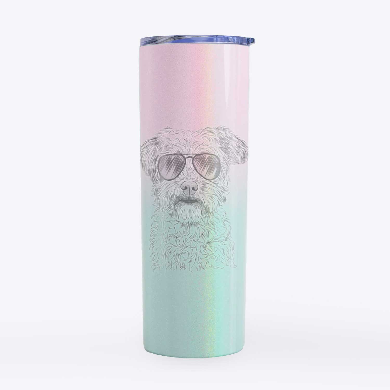 Rudy the Schnoodle - 20oz Skinny Tumbler