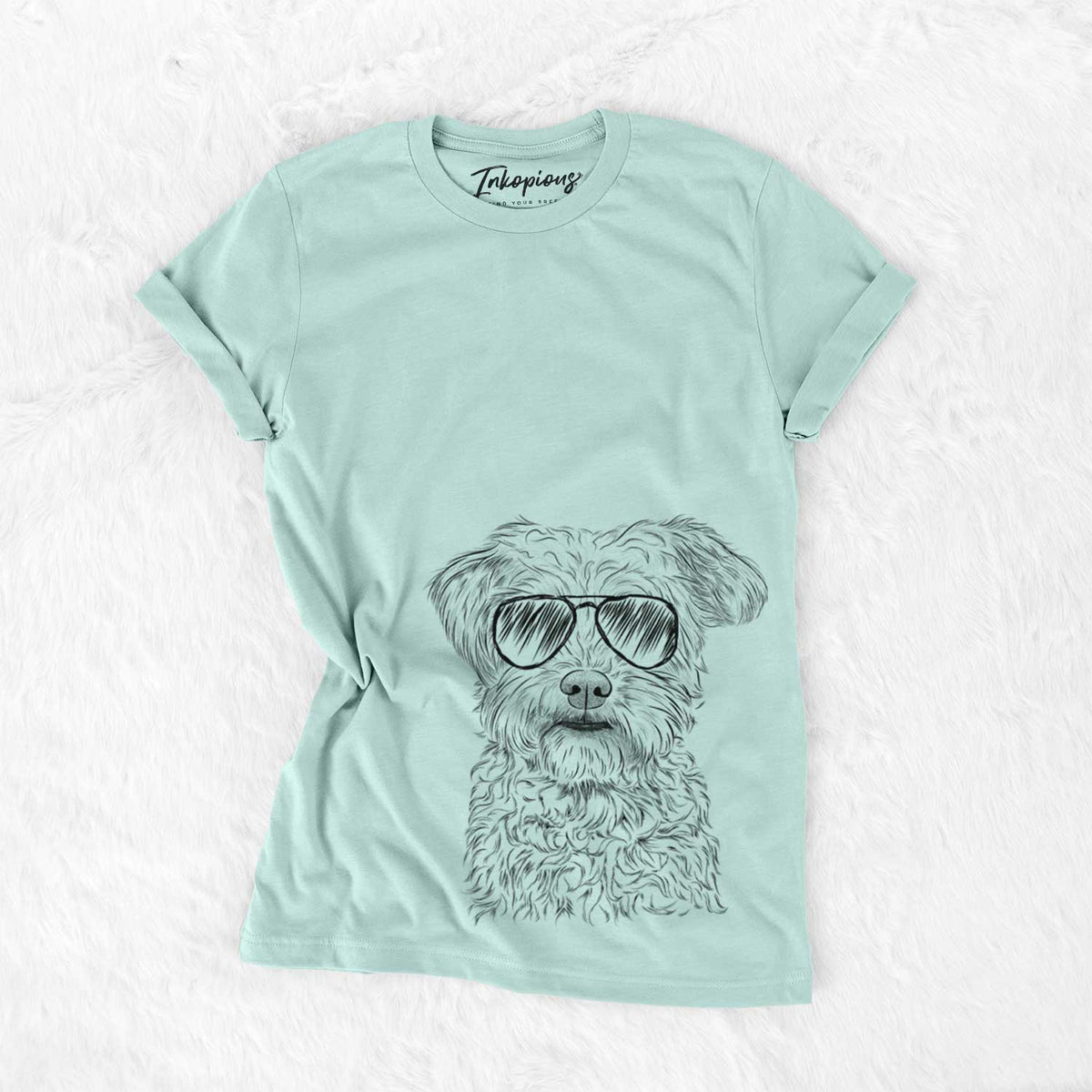 Aviator Rudy the Schnoodle - Unisex Crewneck