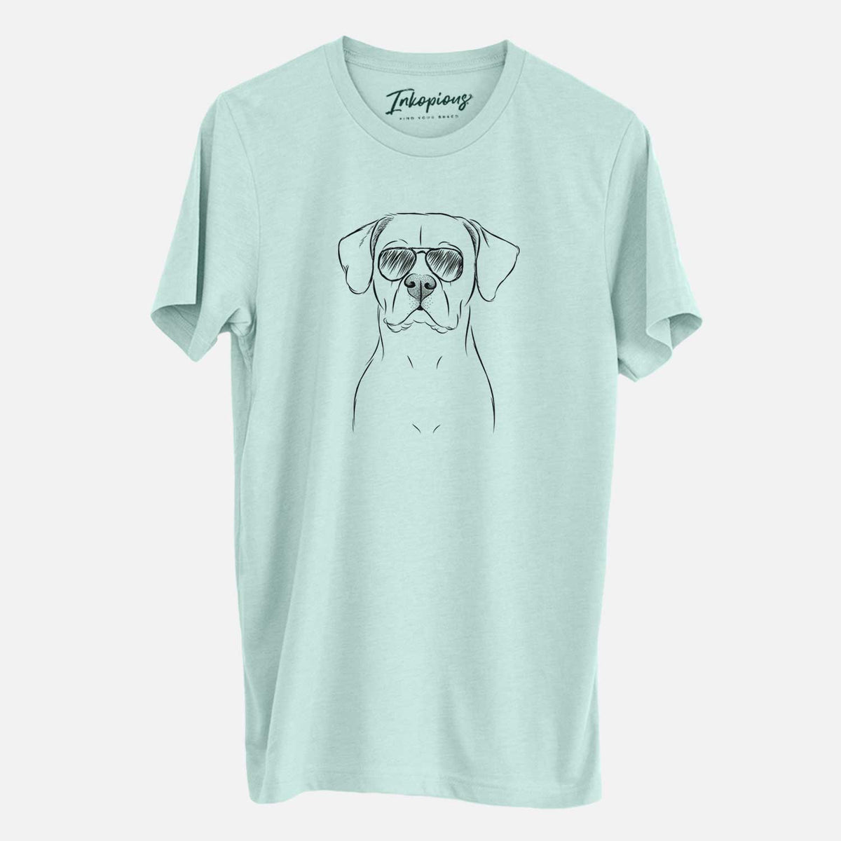 Aviator Rufio the Dogo Argentino - Unisex Crewneck