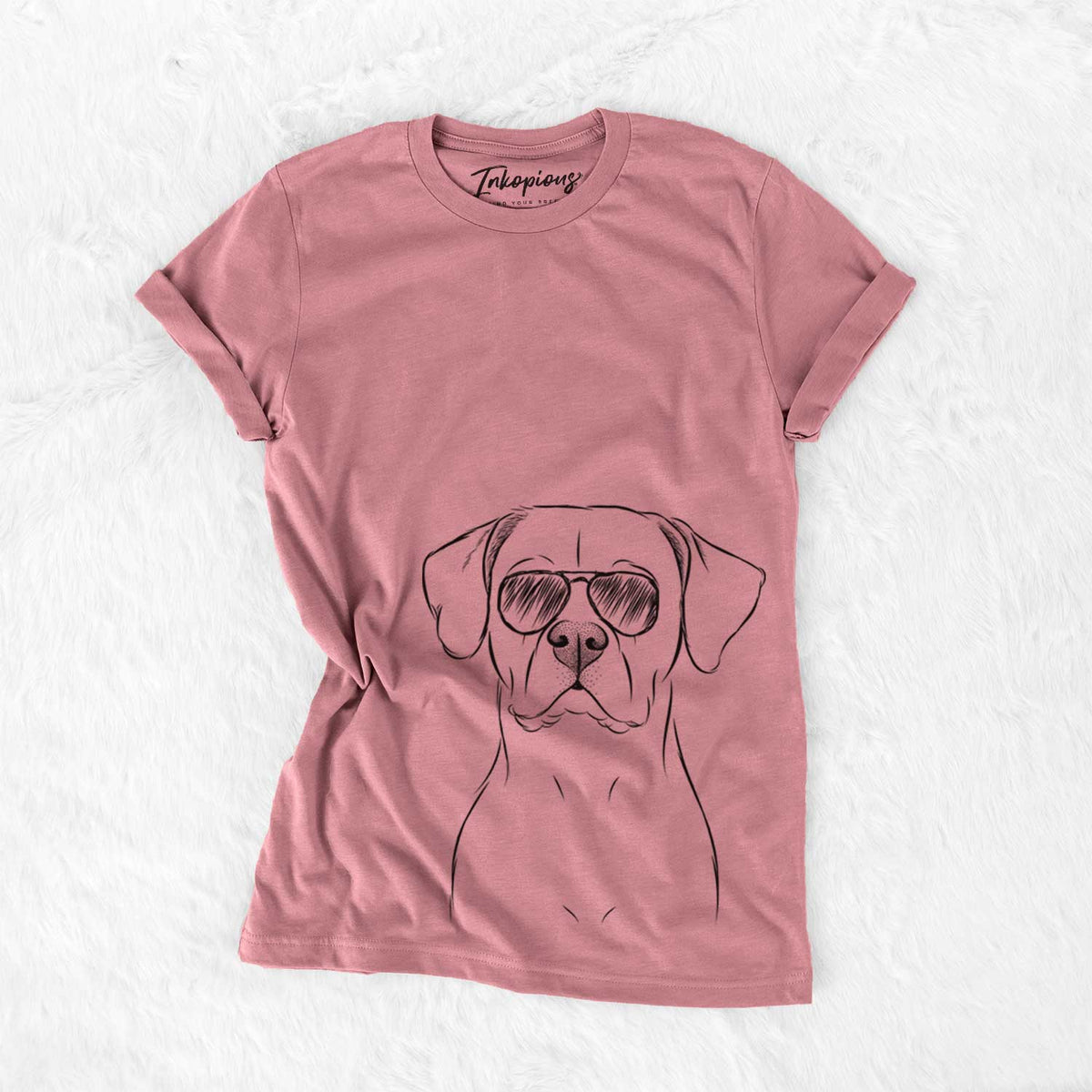 Aviator Rufio the Dogo Argentino - Unisex Crewneck