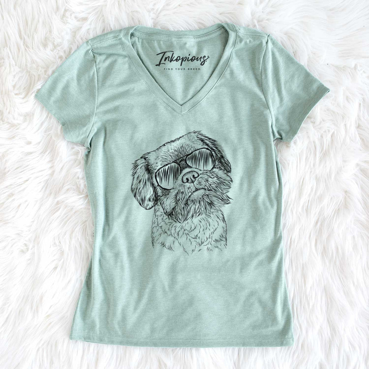 Aviator Rufus the Shiffon - Women's V-neck Shirt