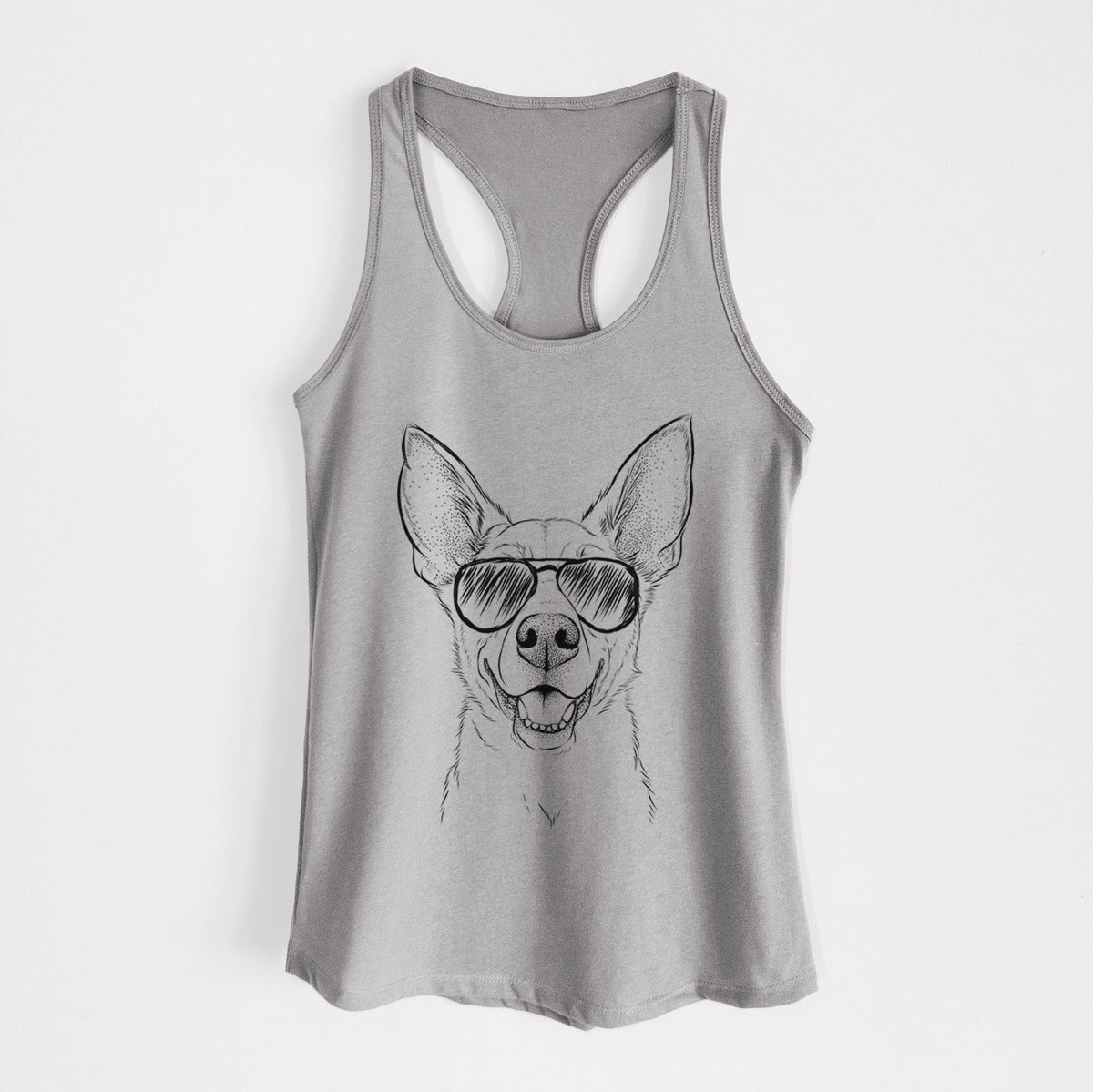 Rumley the Kelpie Mix - Women's Racerback Tanktop