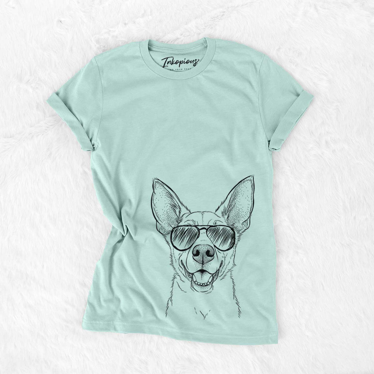 Aviator Rumley the Kelpie Mix - Unisex Crewneck