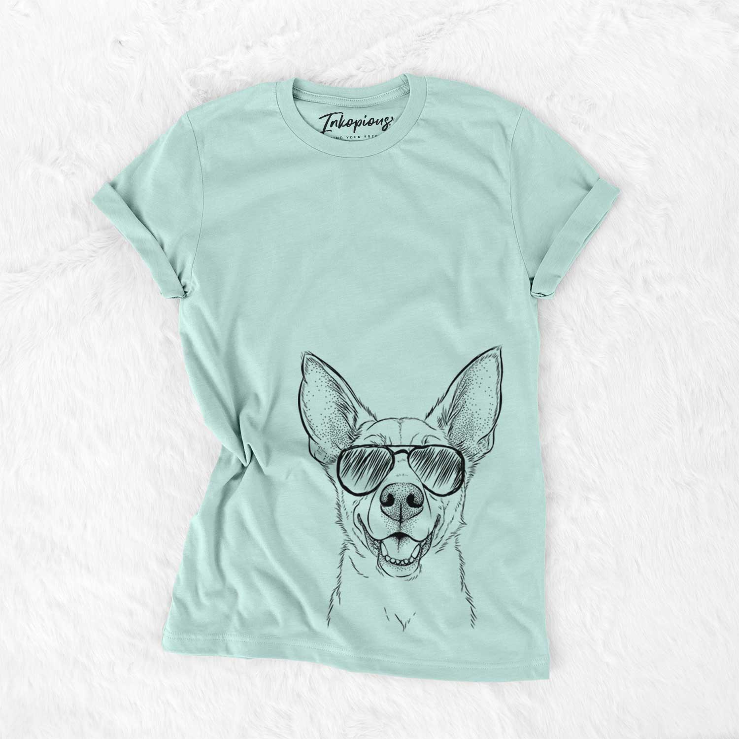 Aviator Rumley the Kelpie Mix - Unisex Crewneck