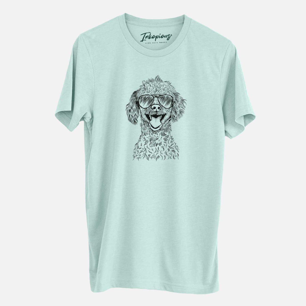 Aviator Rusty the Toy Poodle - Unisex Crewneck