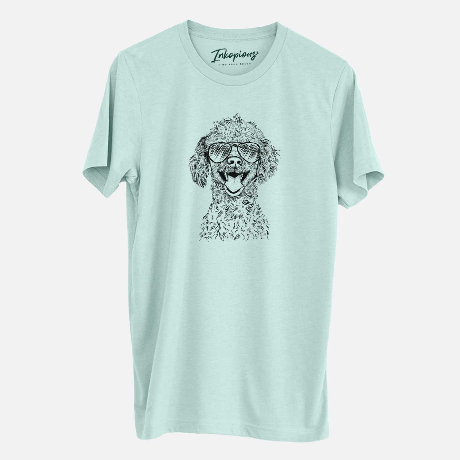 Aviator Rusty the Toy Poodle - Unisex Crewneck