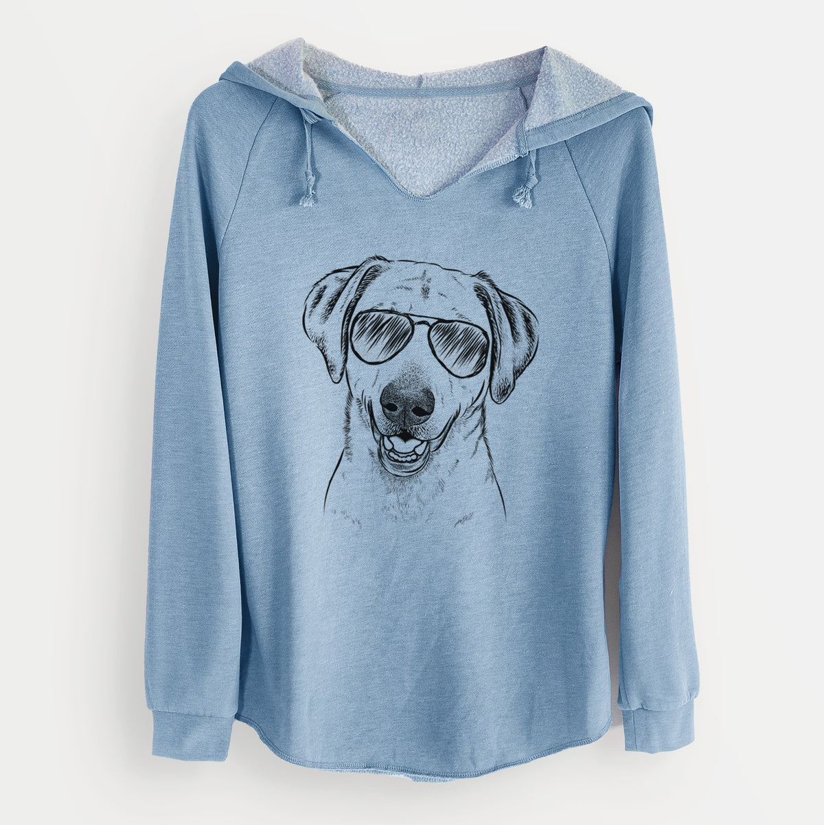 Aviator Rusty the Labrador Retriever - Cali Wave Hooded Sweatshirt