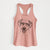 Rusty the Labrador Retriever - Women's Racerback Tanktop