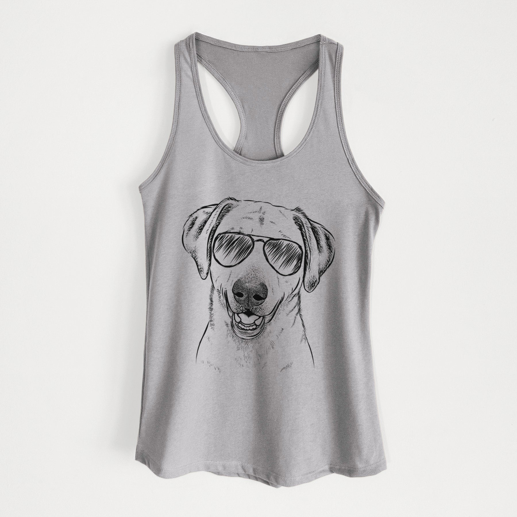 Rusty the Labrador Retriever - Women's Racerback Tanktop