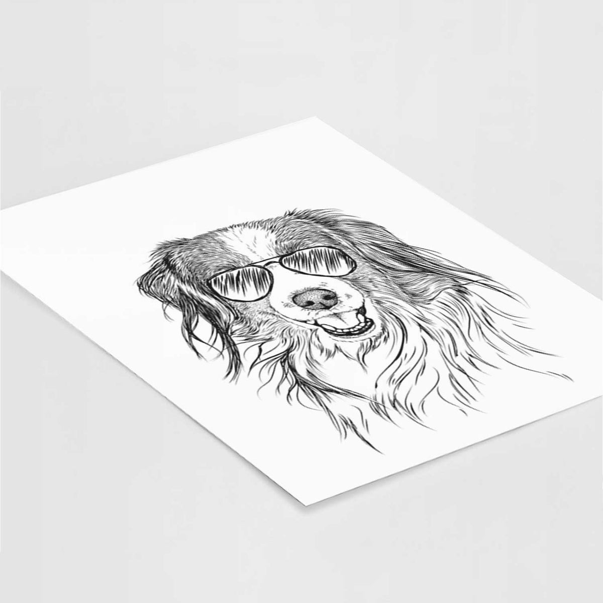 Rutger the Nederlandse Kooikerhondje Art Print