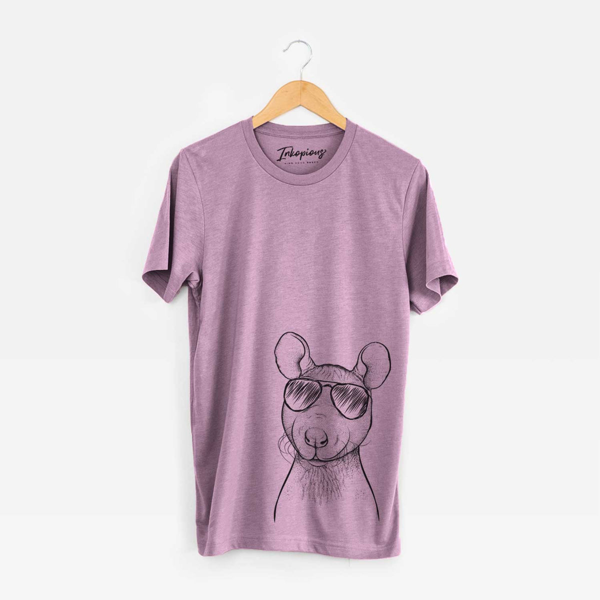 Aviator Ruthie the Hairless Rat - Unisex Crewneck