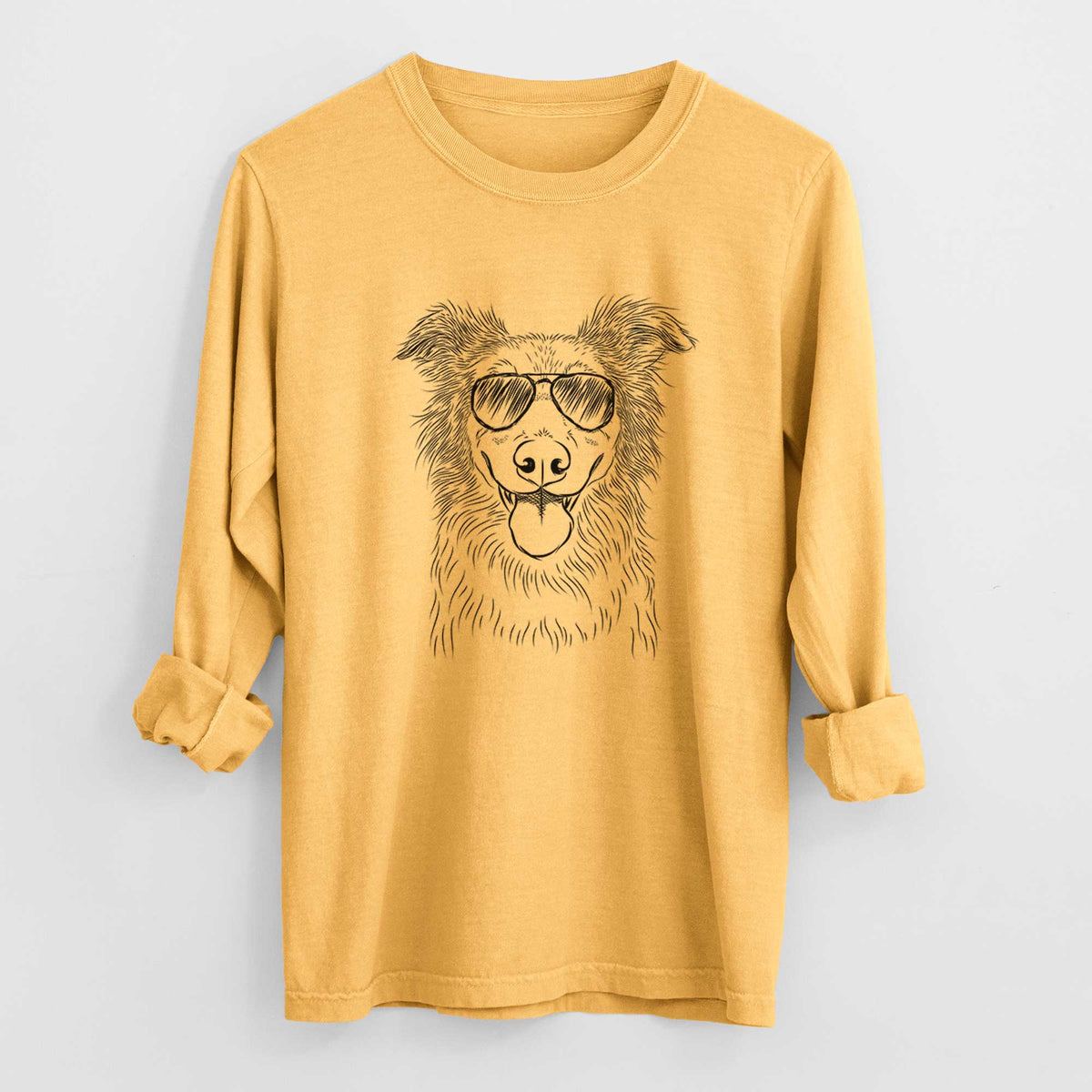 Aviators Ruxtin the Mixed Breed - Heavyweight 100% Cotton Long Sleeve