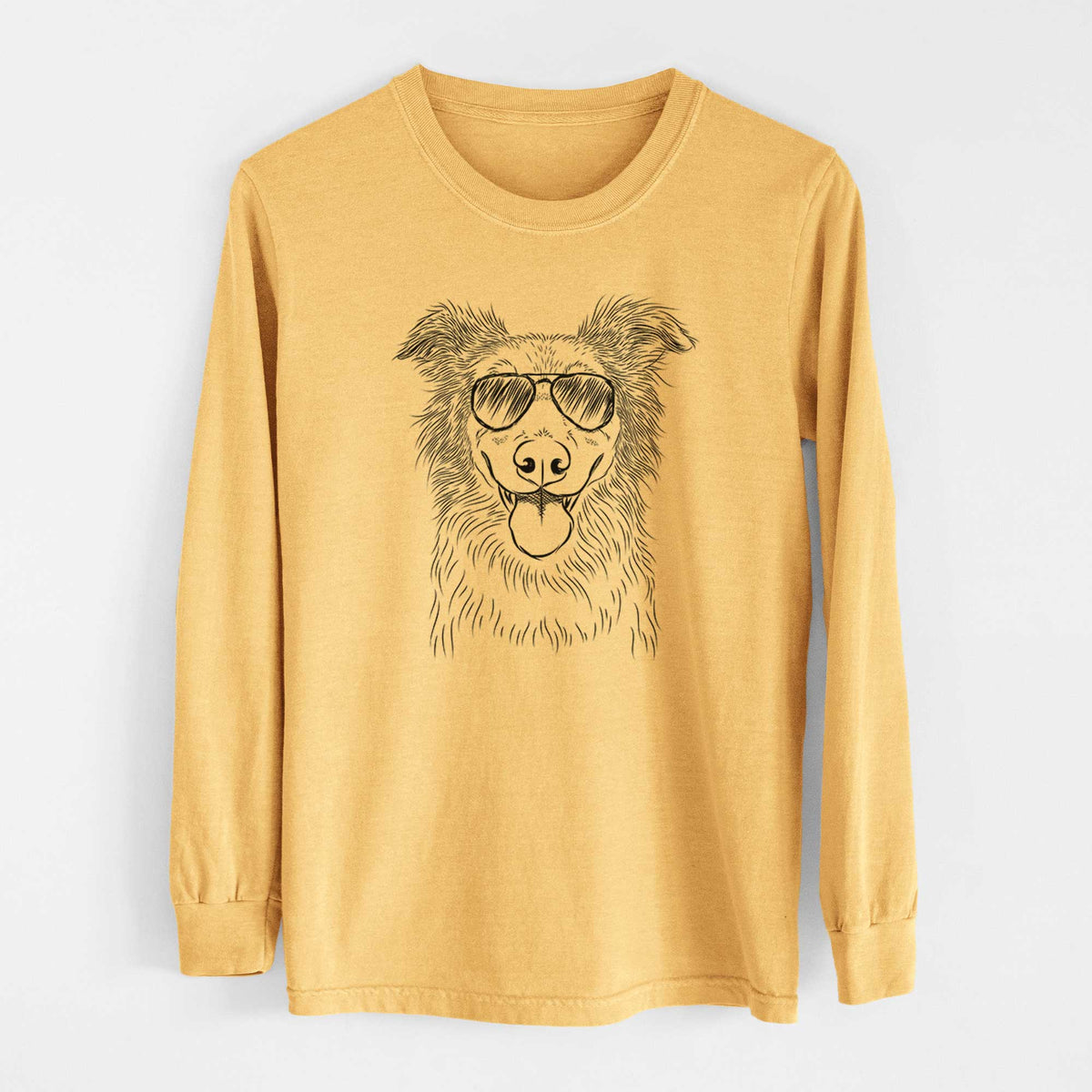 Aviators Ruxtin the Mixed Breed - Heavyweight 100% Cotton Long Sleeve
