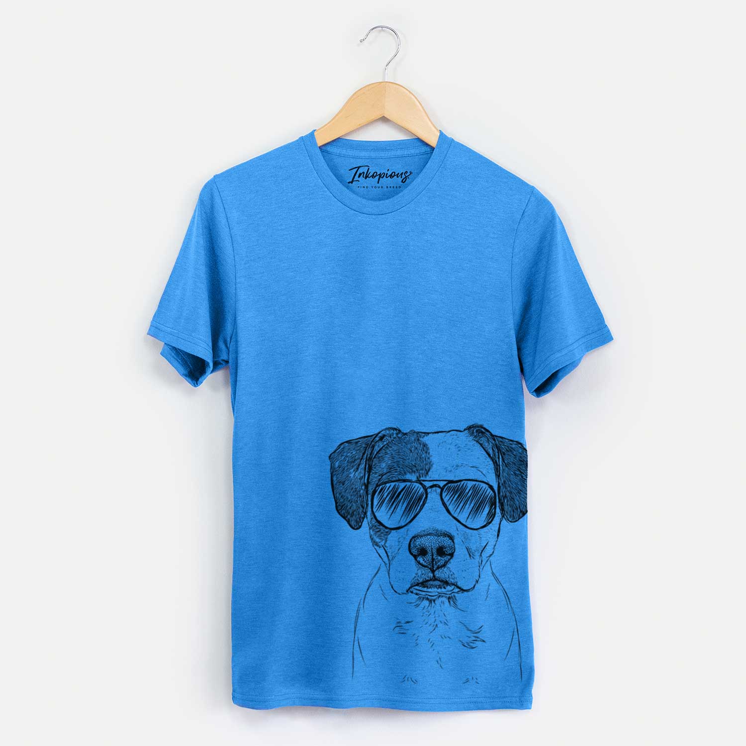 Aviator Ryleigh the Beagle Pitbull Mix - Unisex Crewneck