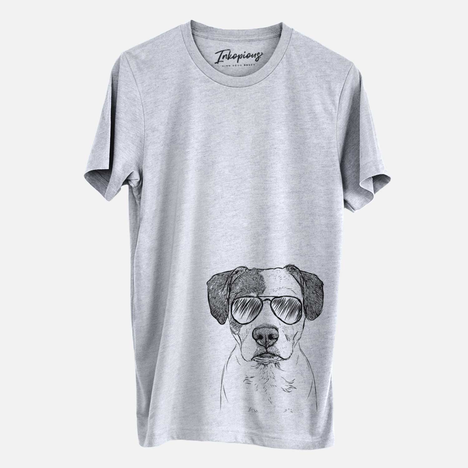 Aviator Ryleigh the Beagle Pitbull Mix - Unisex Crewneck