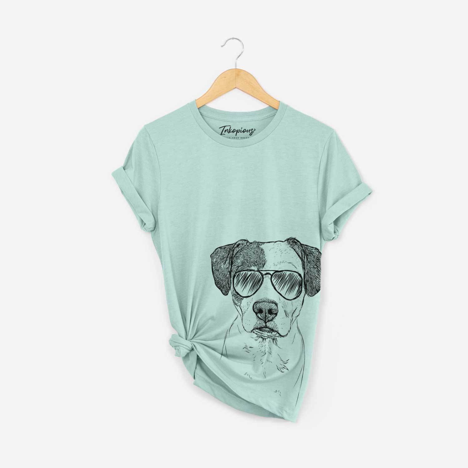 Ryleigh the Beagle Pitbull Mix - Bella Canvas Unisex Crewneck