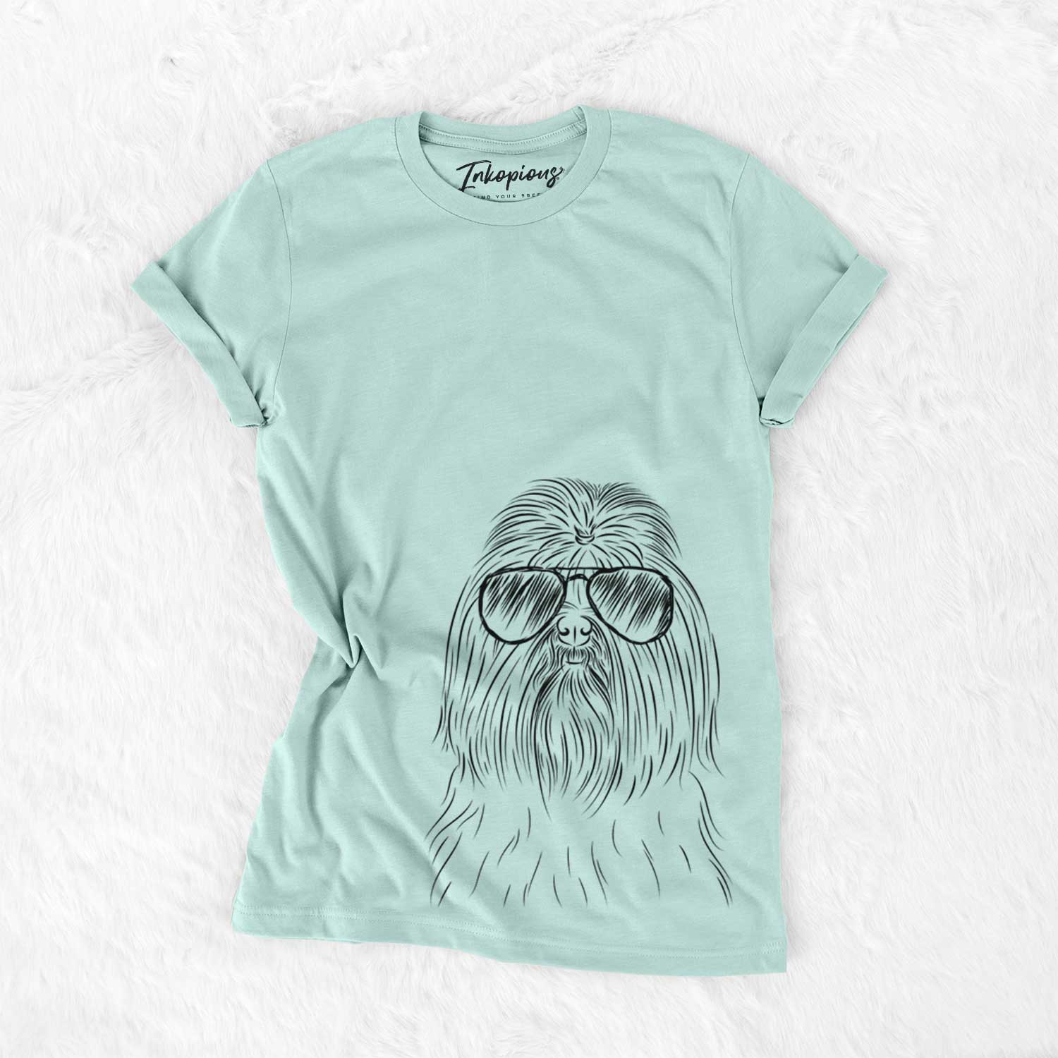 Aviator Sabine the Shih Tzu - Unisex Crewneck