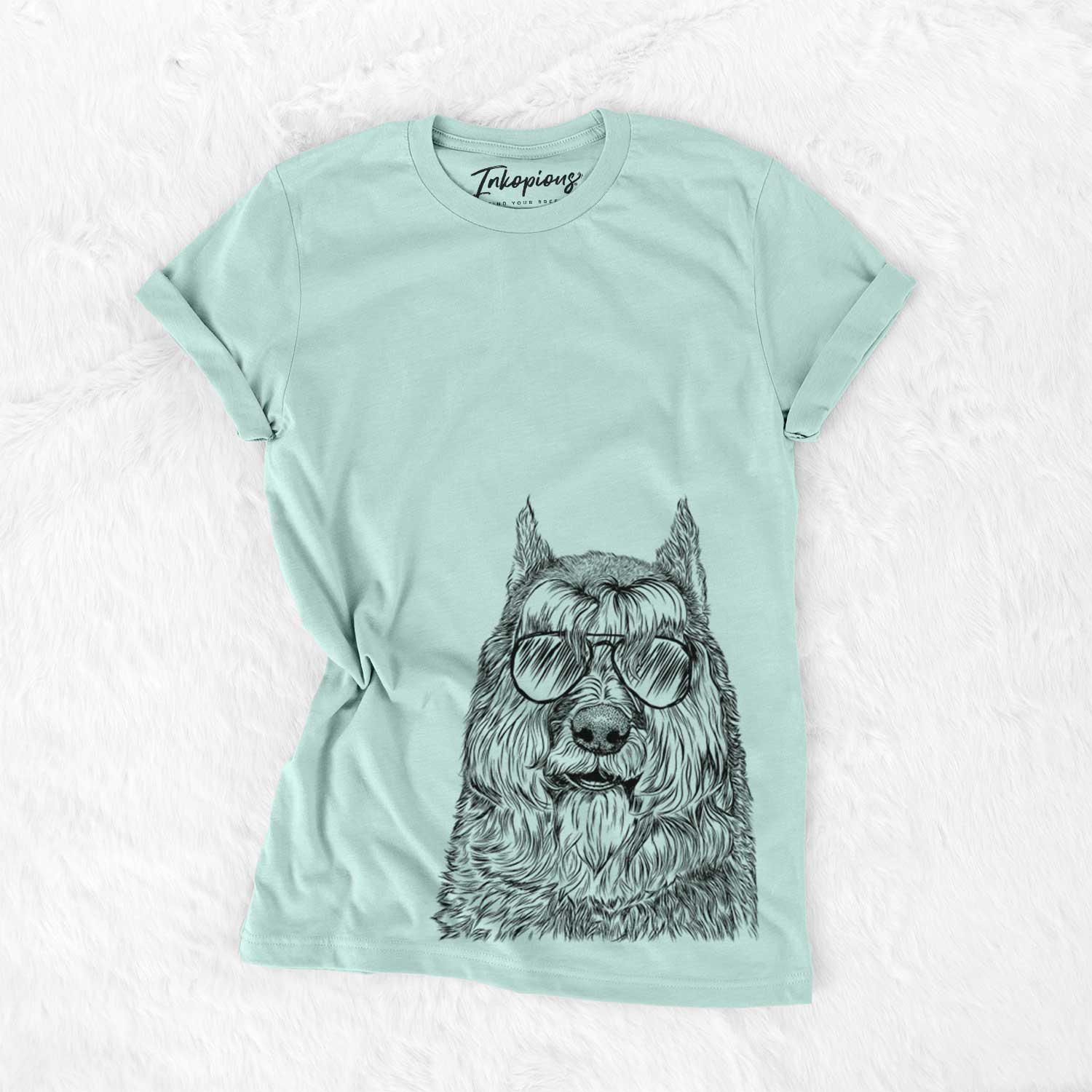 Aviator Sabre the Bouvier Des Flandres - Unisex Crewneck