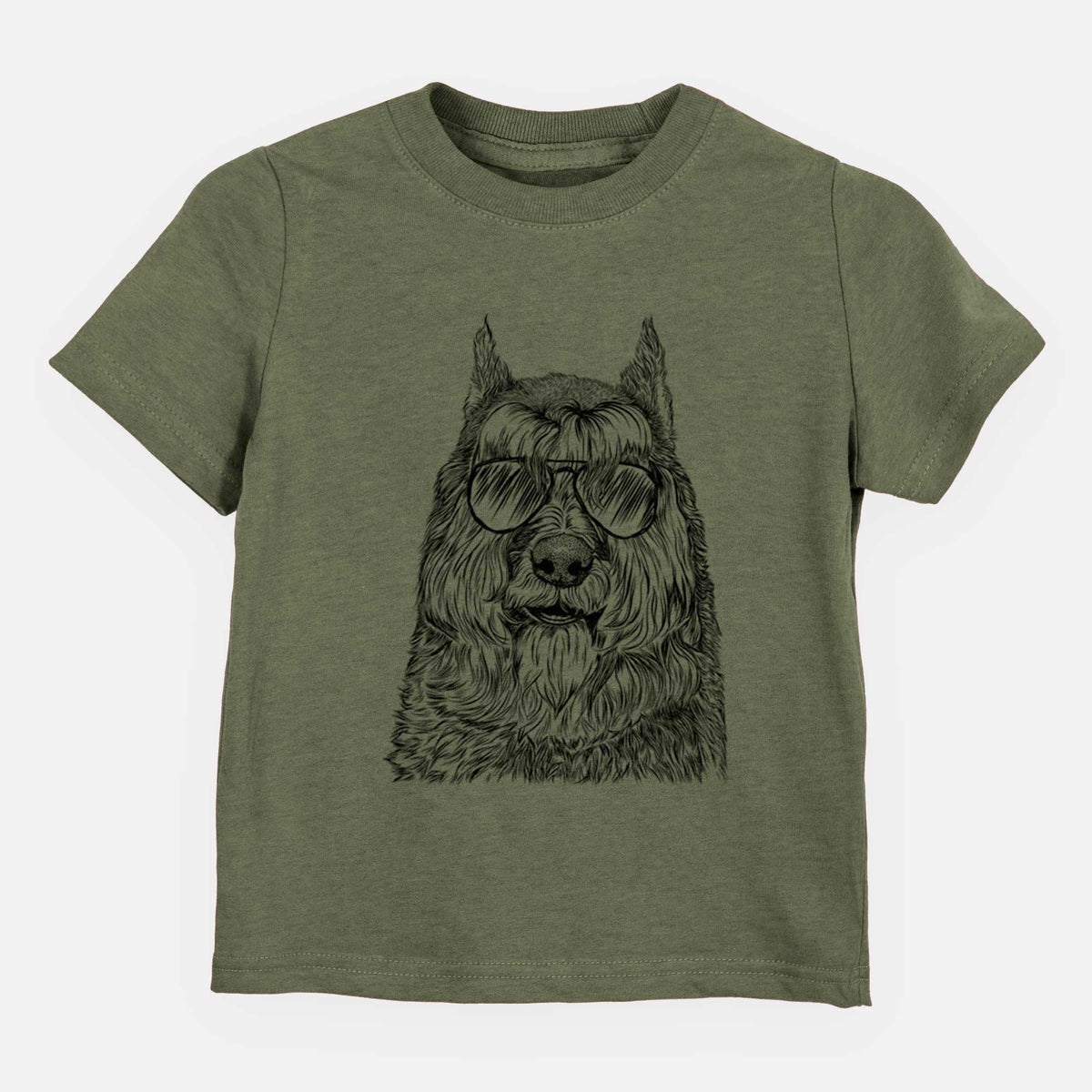 Aviator Sabre the Bouvier Des Flandres - Kids/Youth/Toddler Shirt