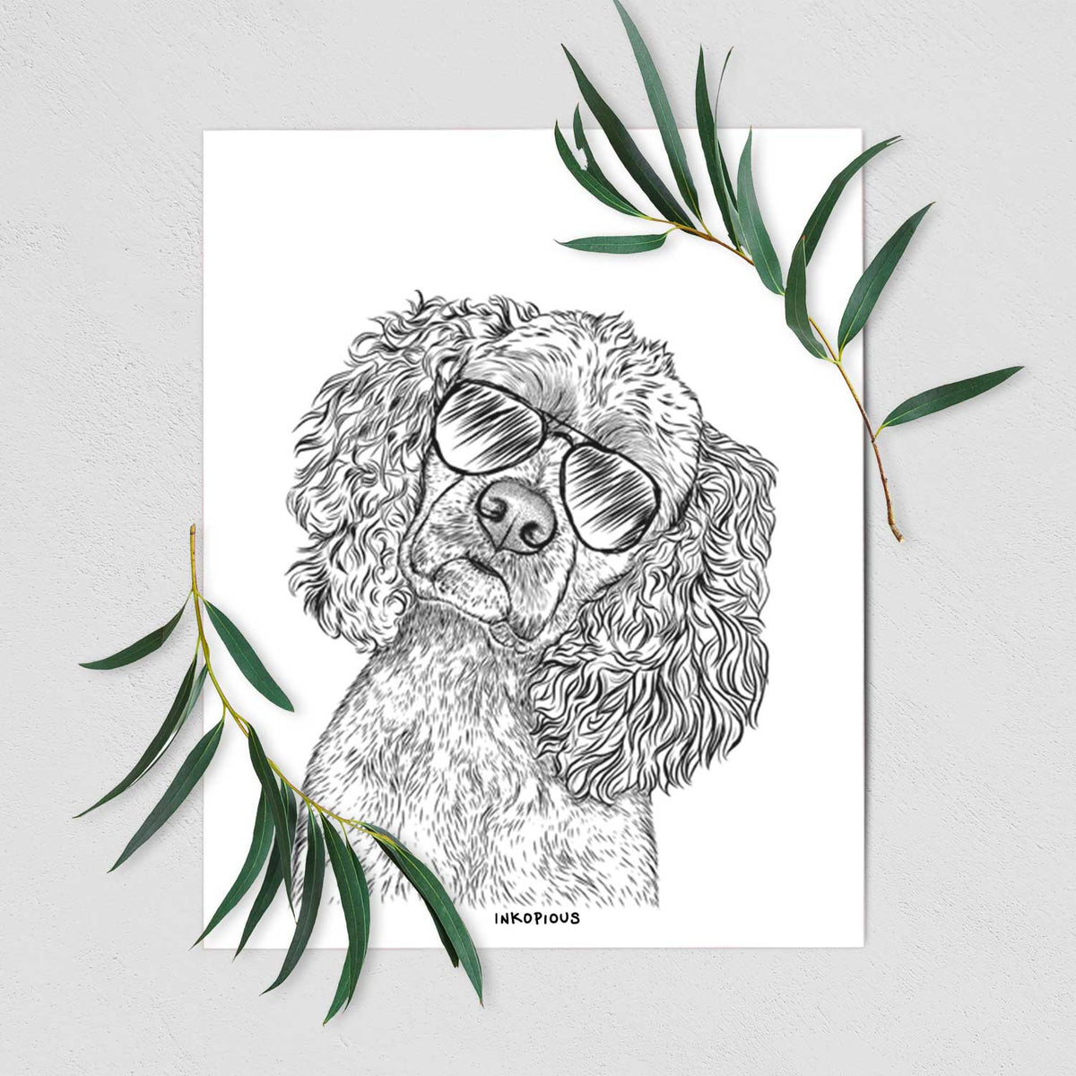 Sadie the Cocker Spaniel Art Print