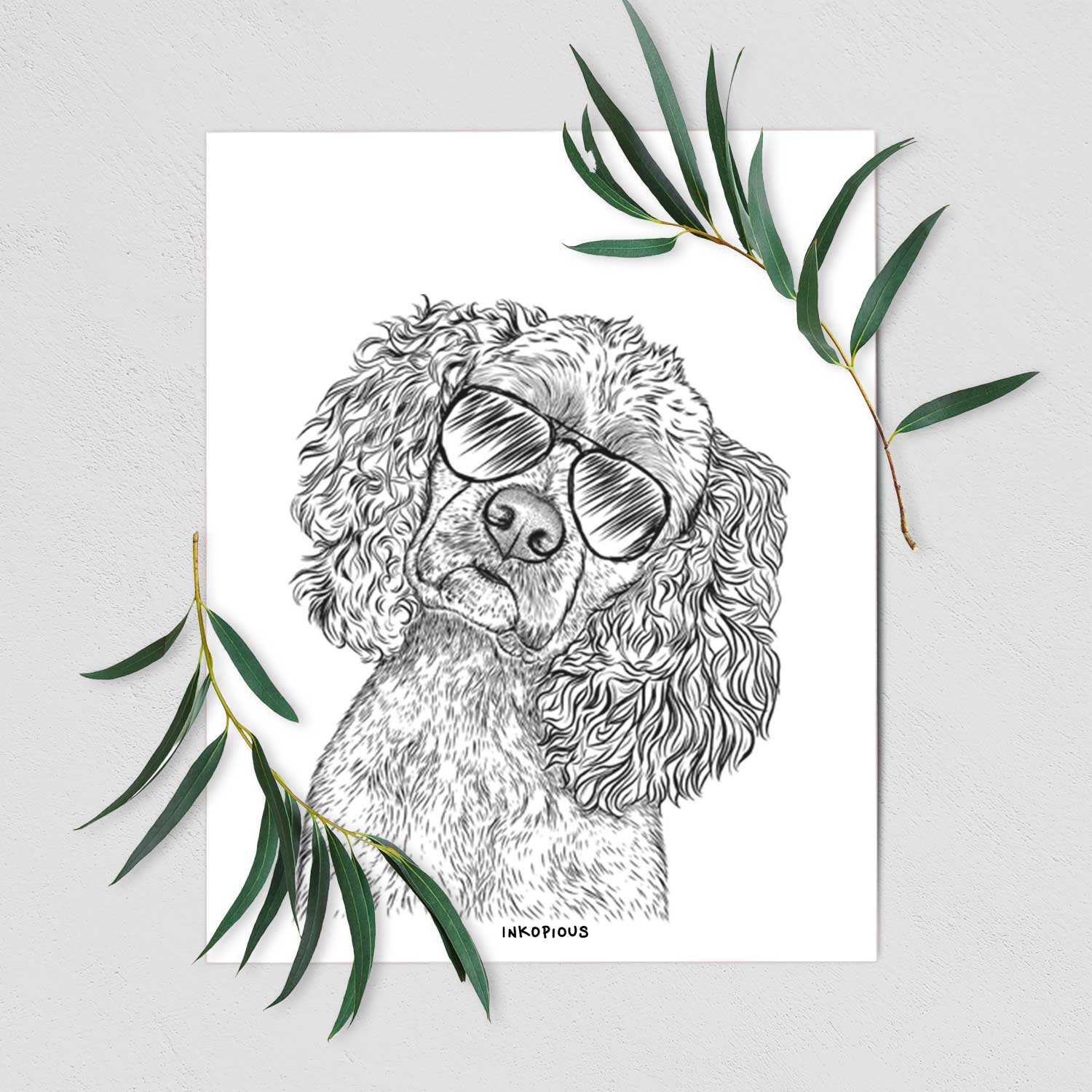 Sadie the Cocker Spaniel Art Print