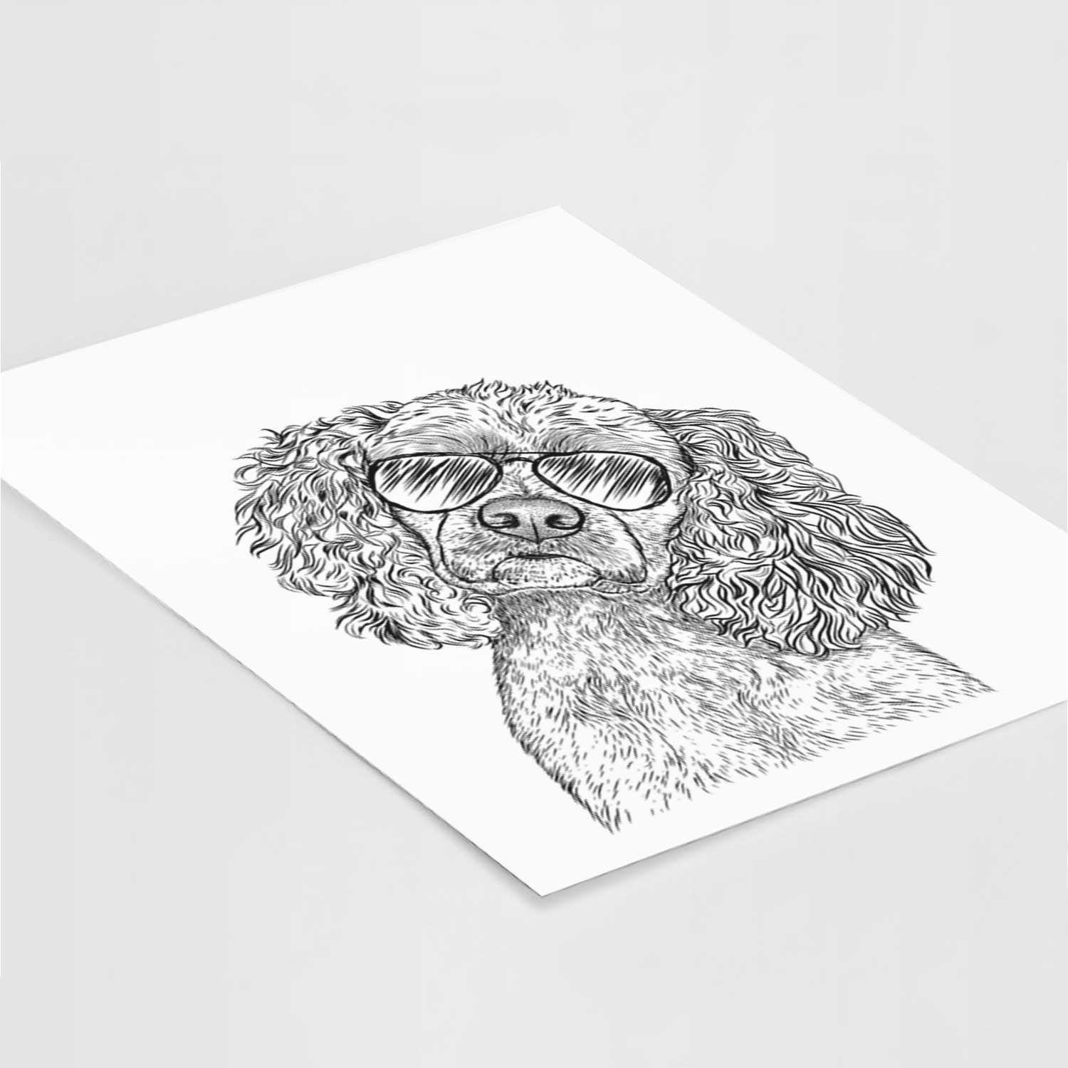 Sadie the Cocker Spaniel Art Print