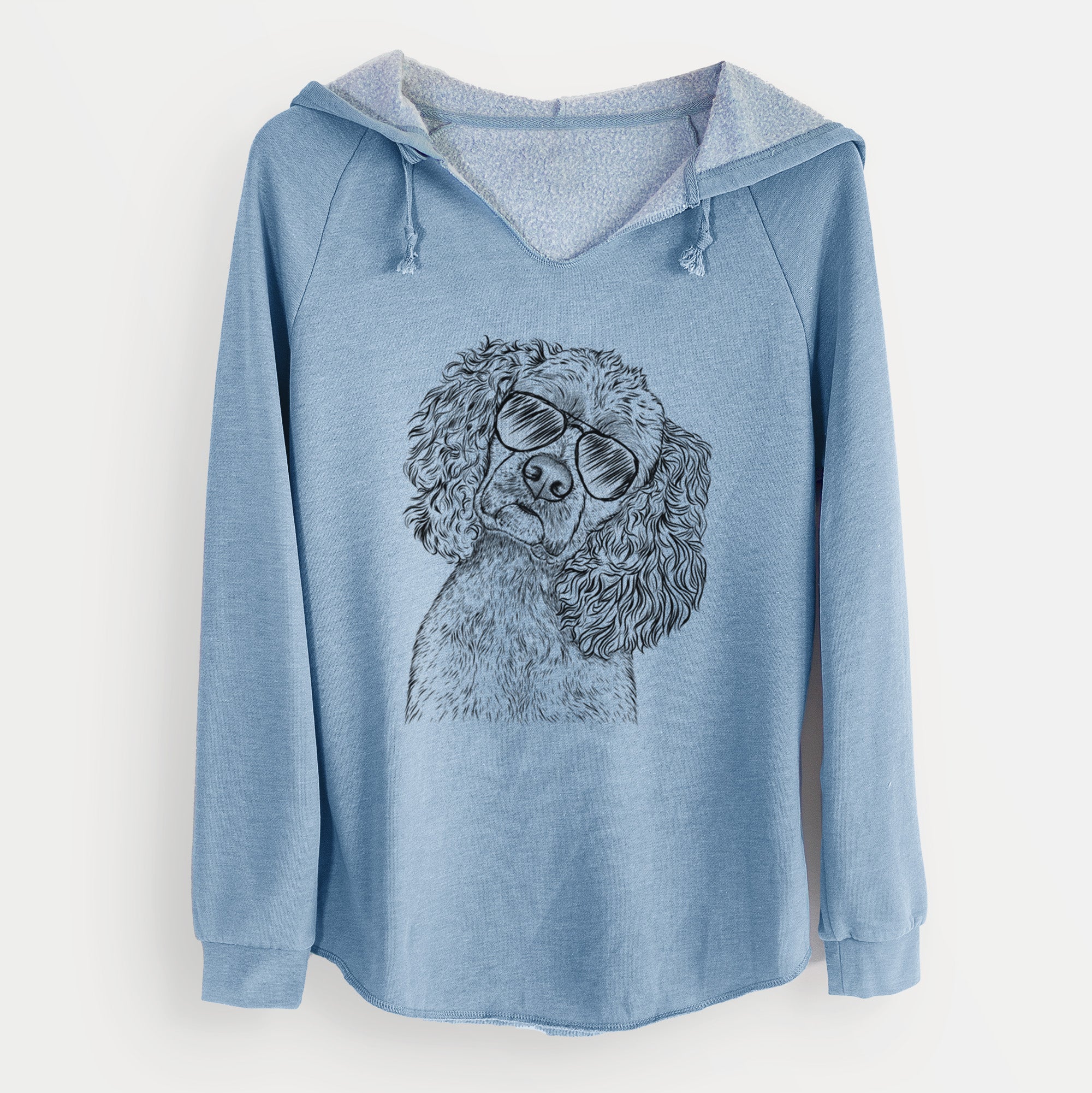 Aviator Sadie the Cocker Spaniel - Cali Wave Hooded Sweatshirt