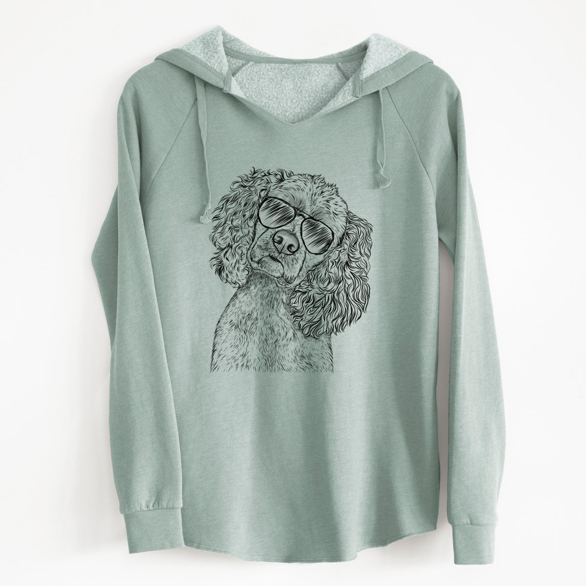Aviator Sadie the Cocker Spaniel - Cali Wave Hooded Sweatshirt