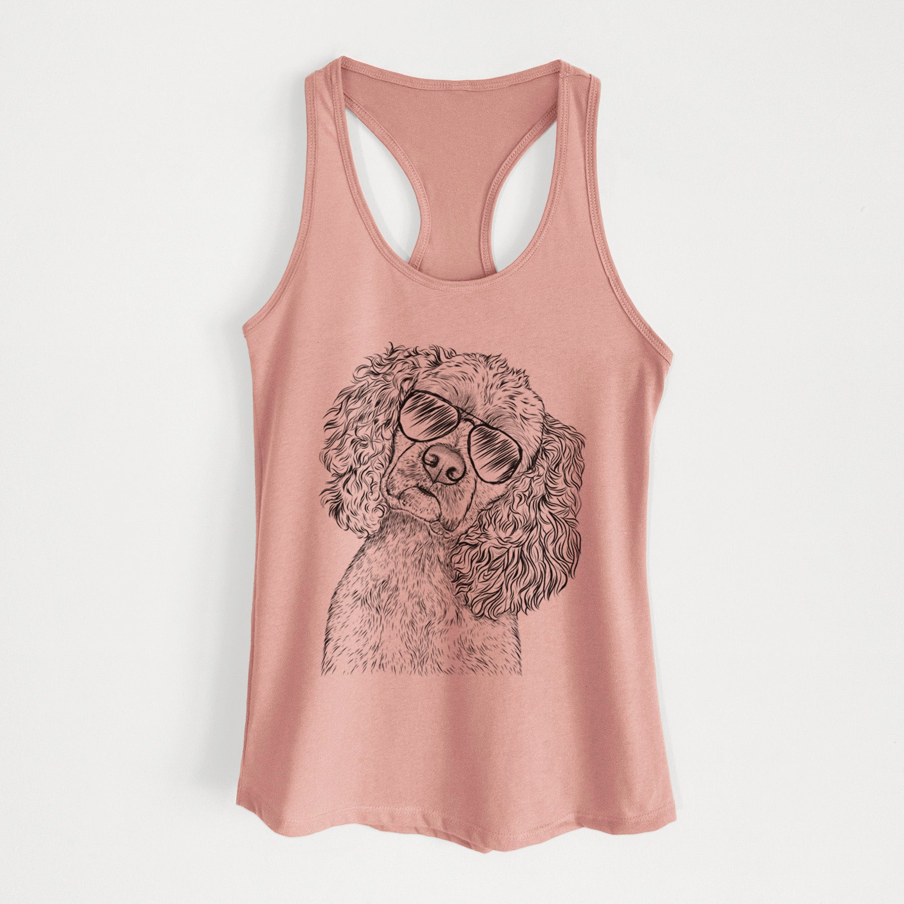 Sadie the Cocker Spaniel - Women's Racerback Tanktop