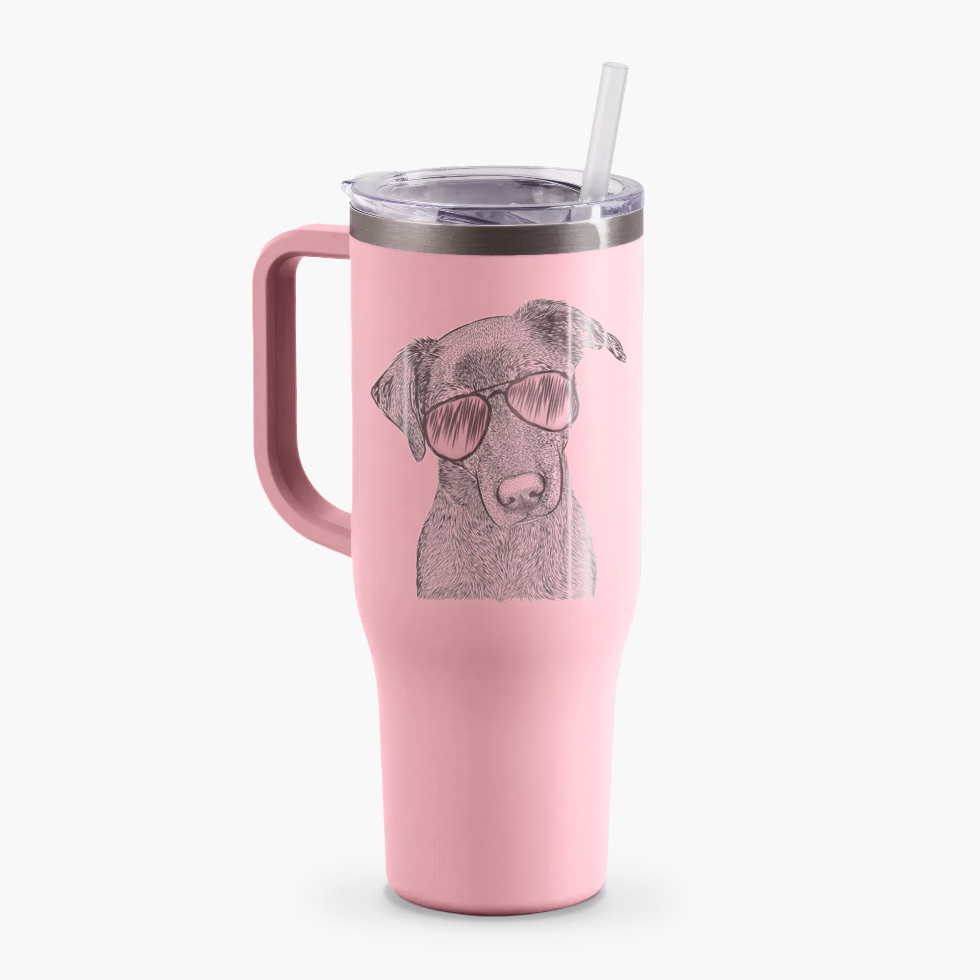 Sadie the Whipador - 40oz Tumbler with Handle