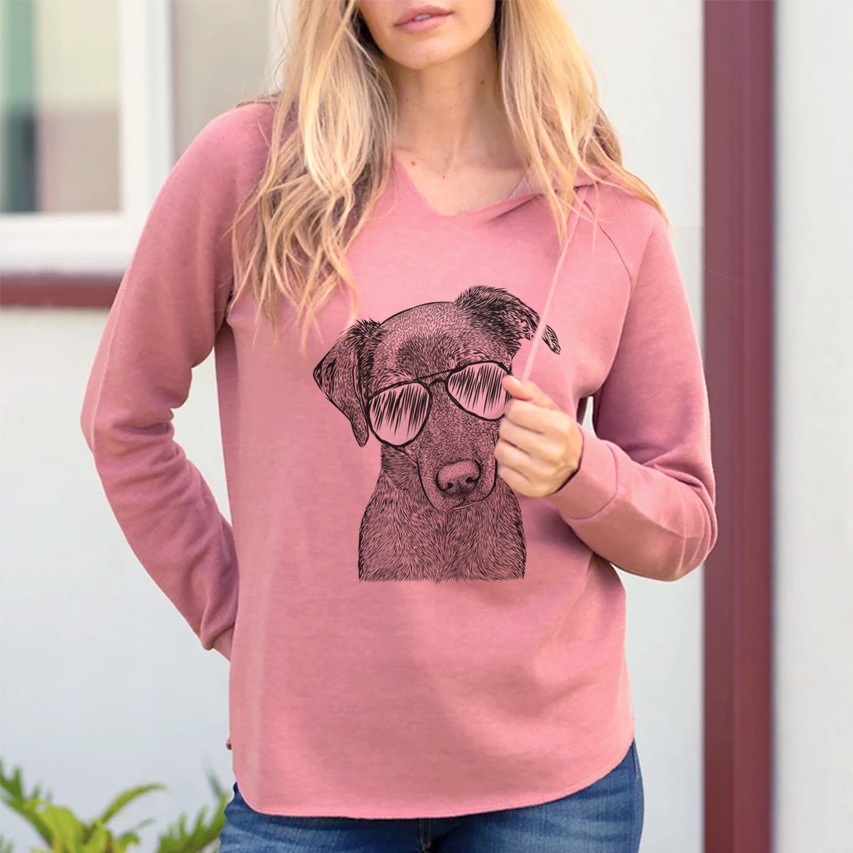 Aviator Sadie the Whipador - Cali Wave Hooded Sweatshirt