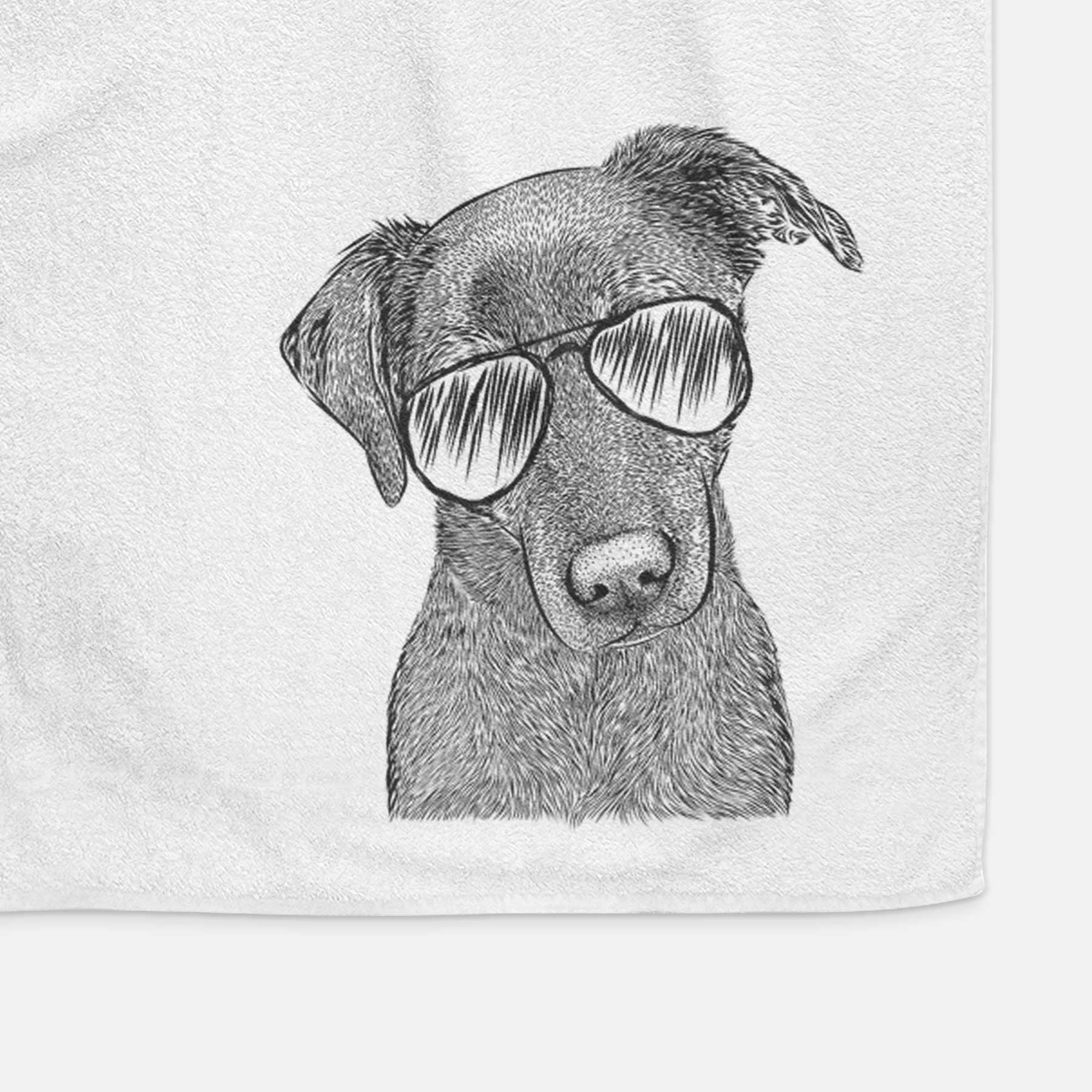 Sadie the Whipador Decorative Hand Towel